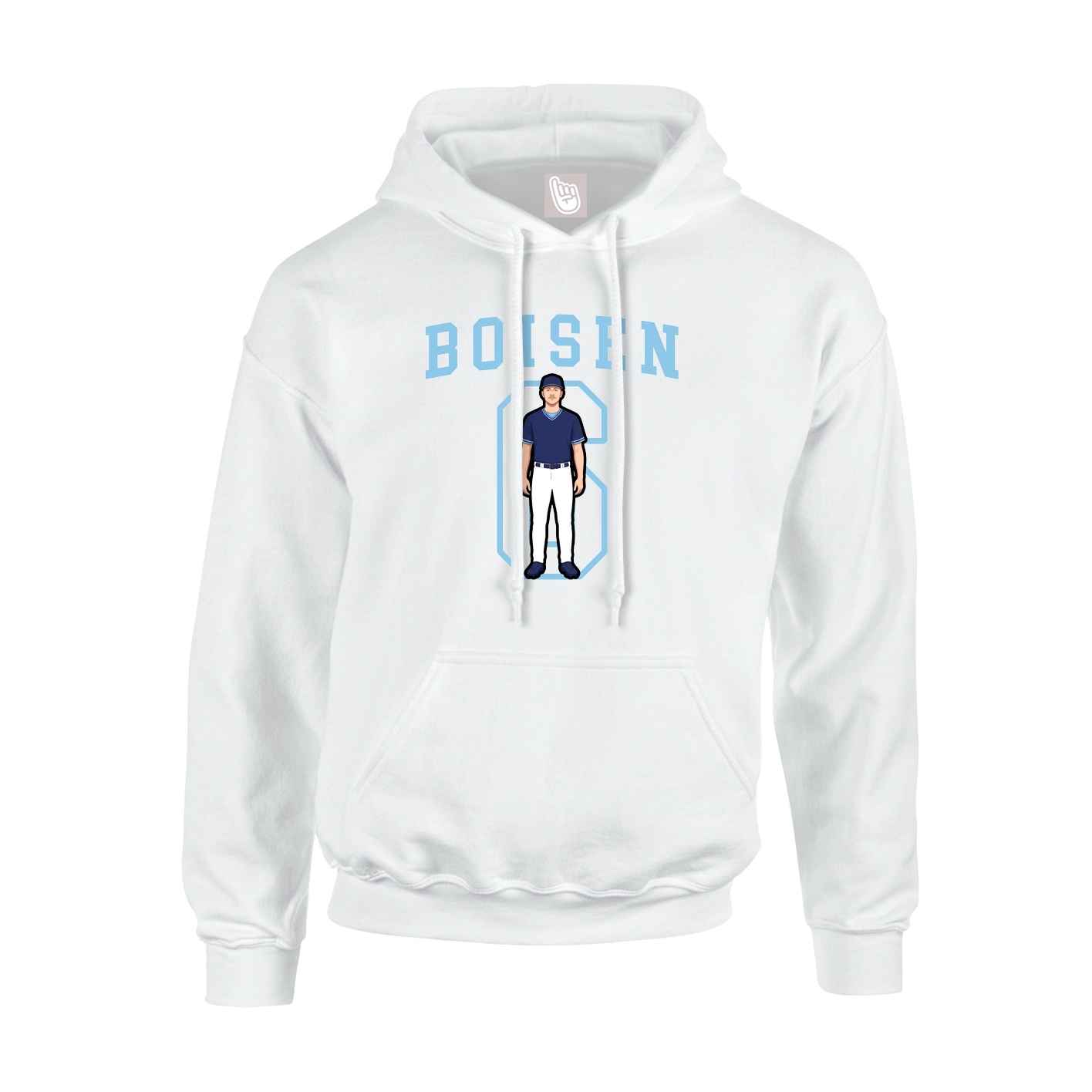 Youth Hoodie — Shirsey in White