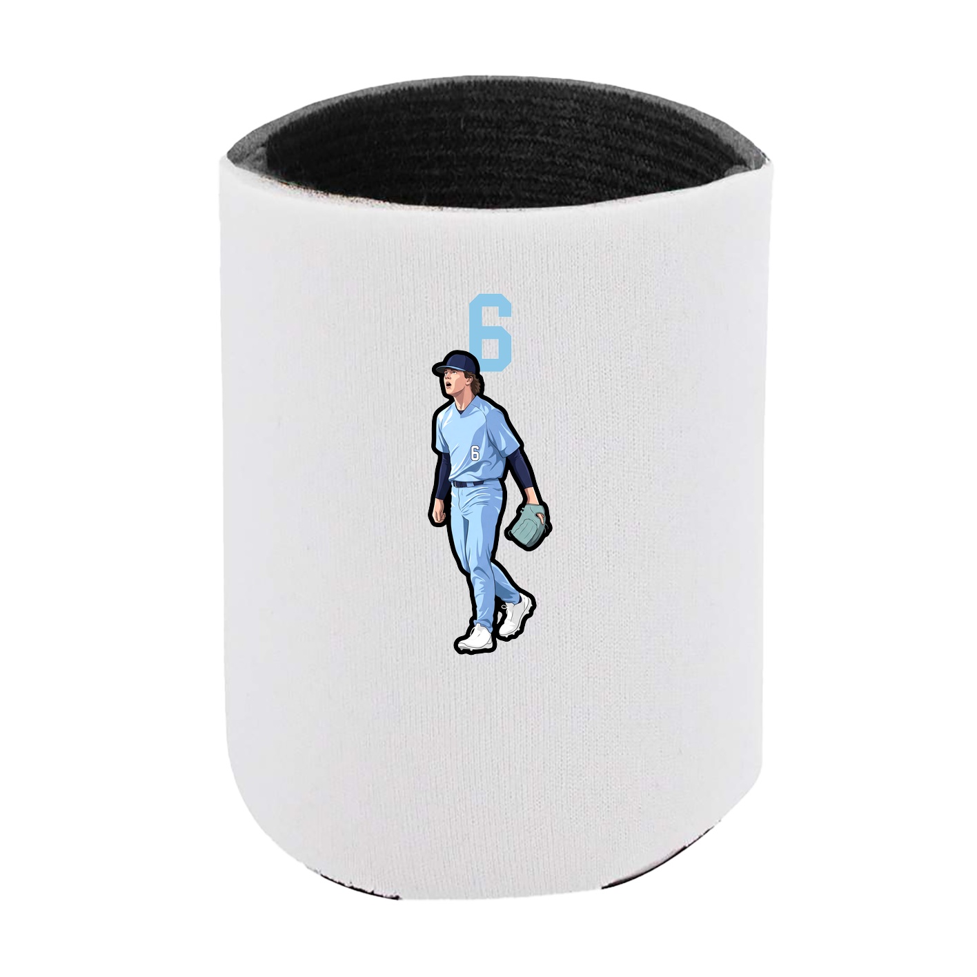 Can Holder — Number Top in White