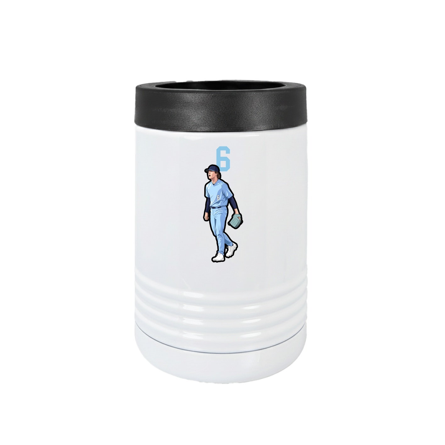 Beverage Holder — Number Top in White