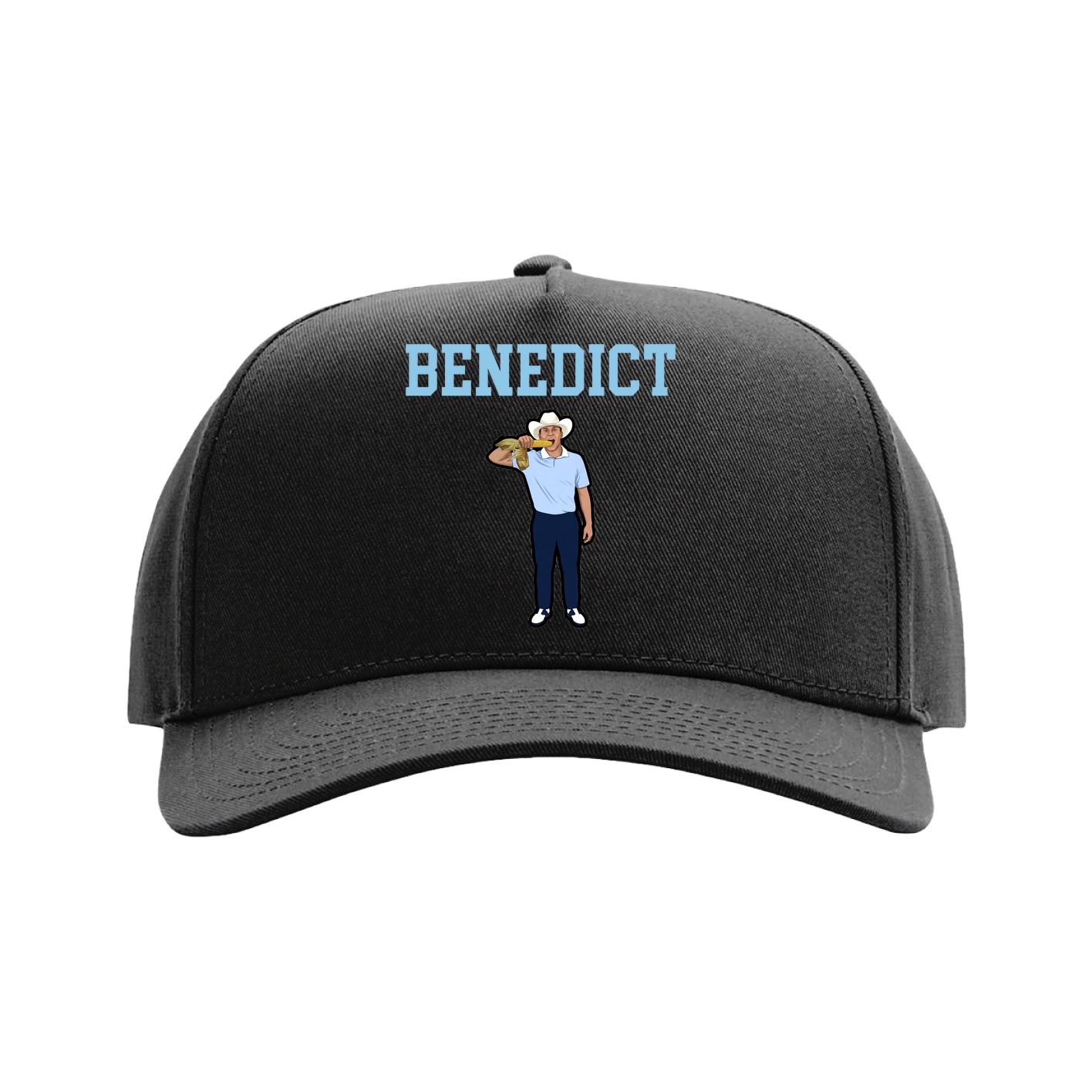 Full Fabric Five-Panel Champ Cap