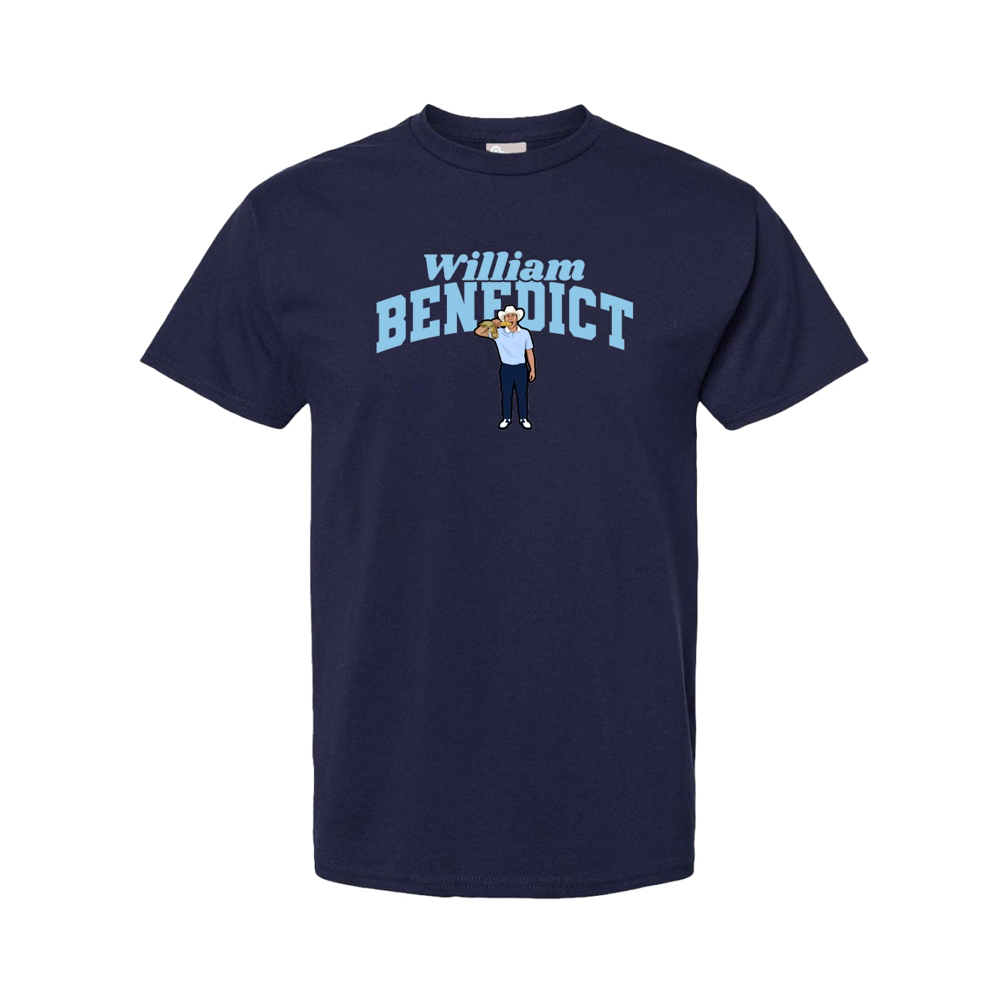 Youth Tee — Signature Arch in Navy