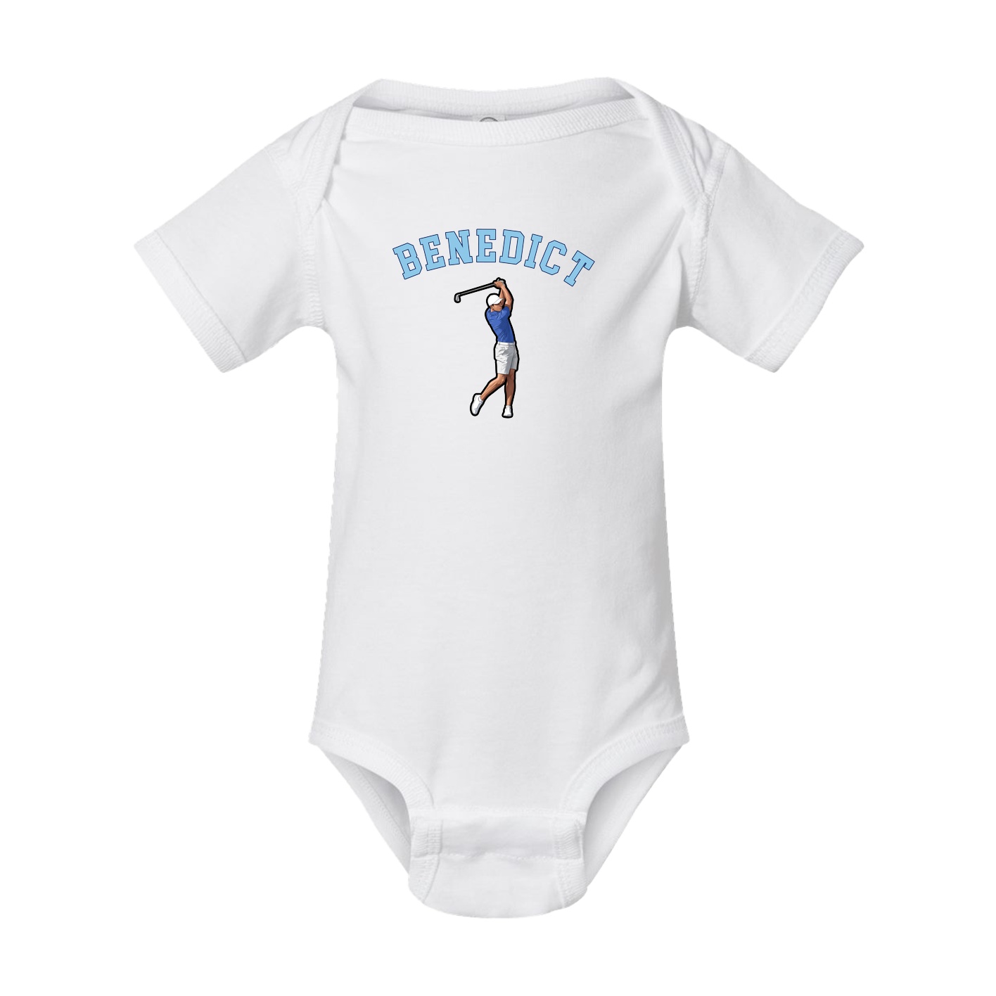 Baby Onesie — Shirsey Arch in White