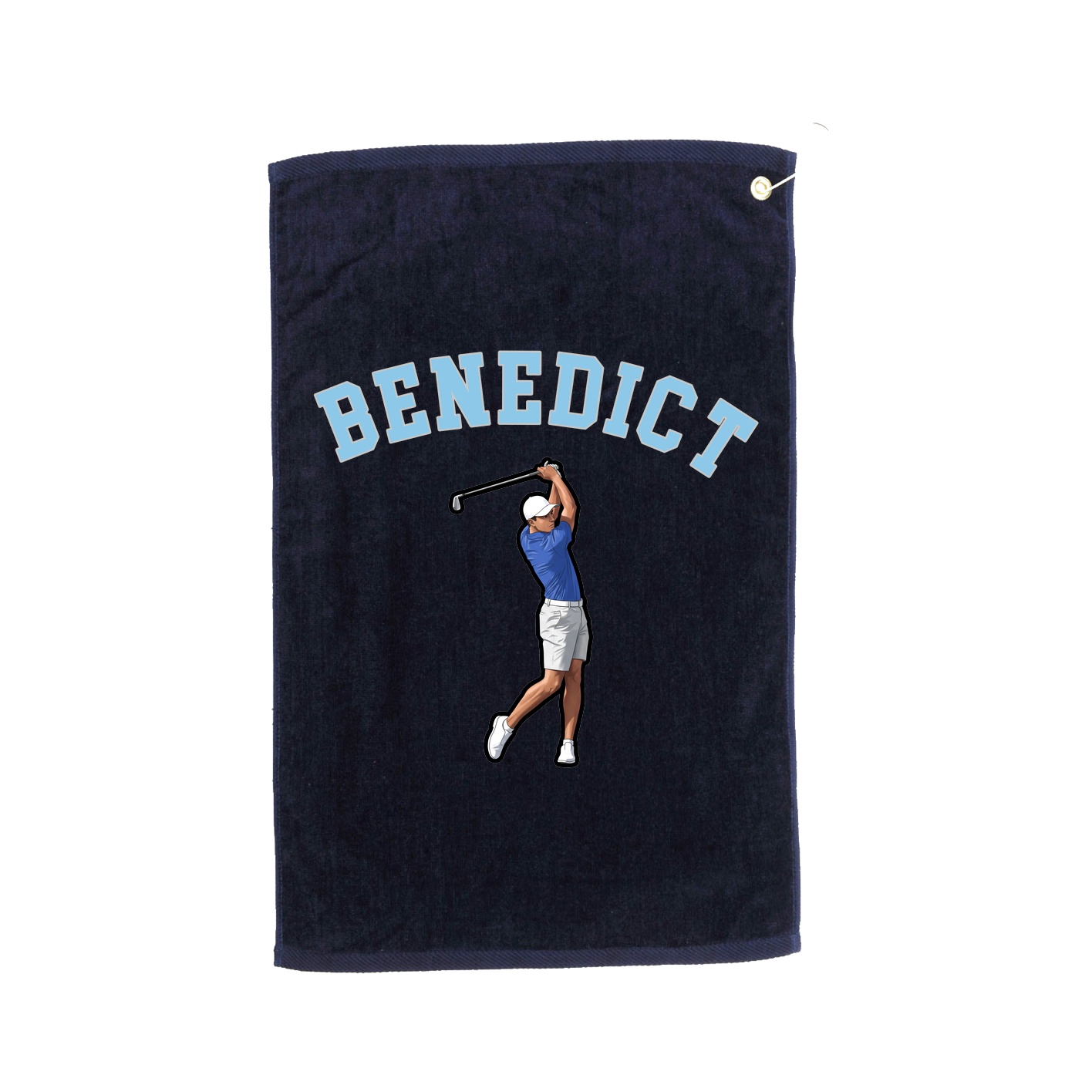 Golf Towel — Shirsey Arch in Navy