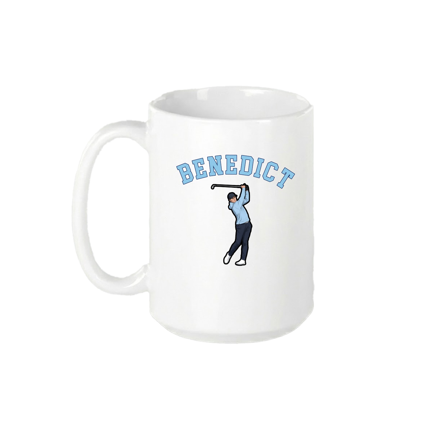 15oz Coffee Mug — Shirsey Arch in White