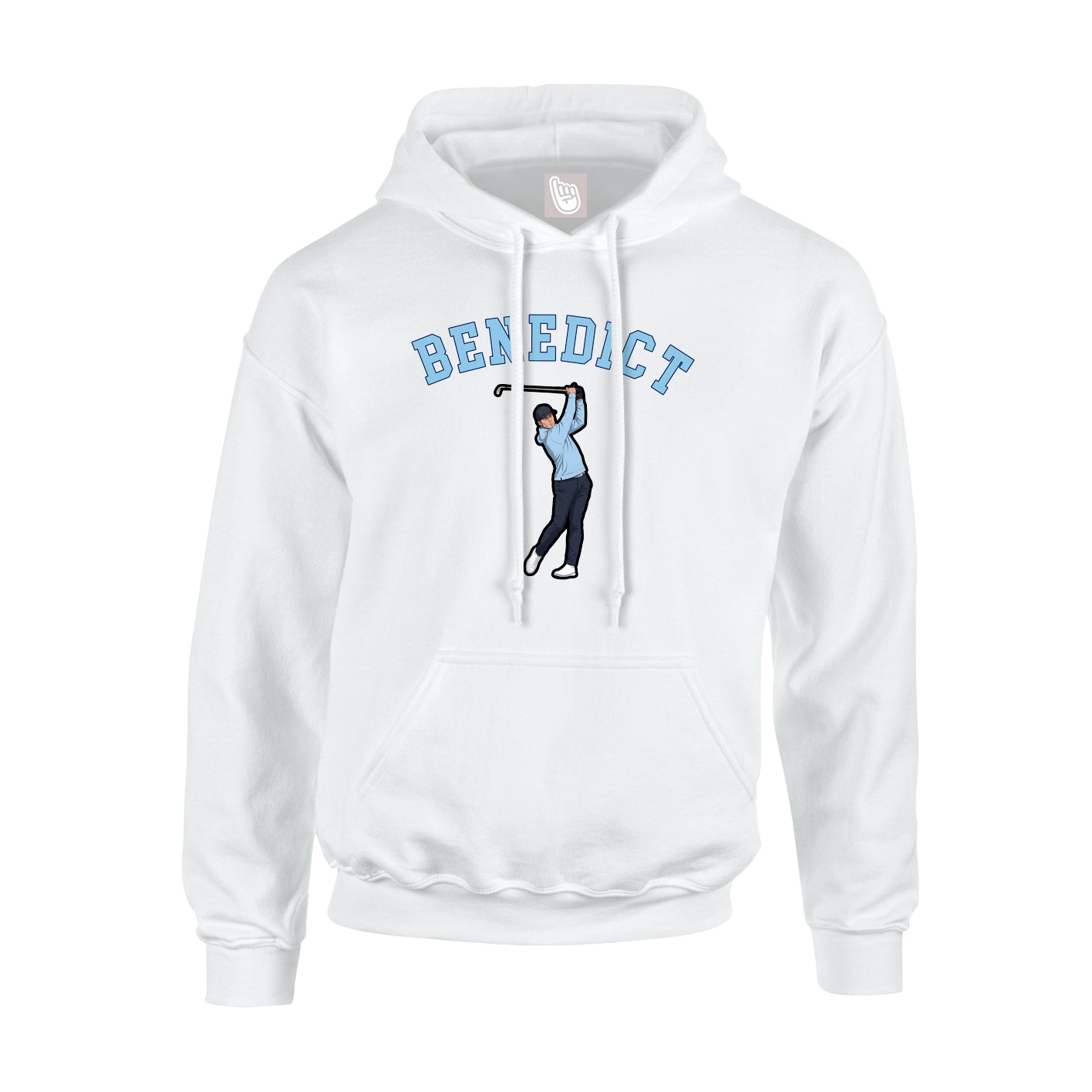 Hoodie — Shirsey Arch in White