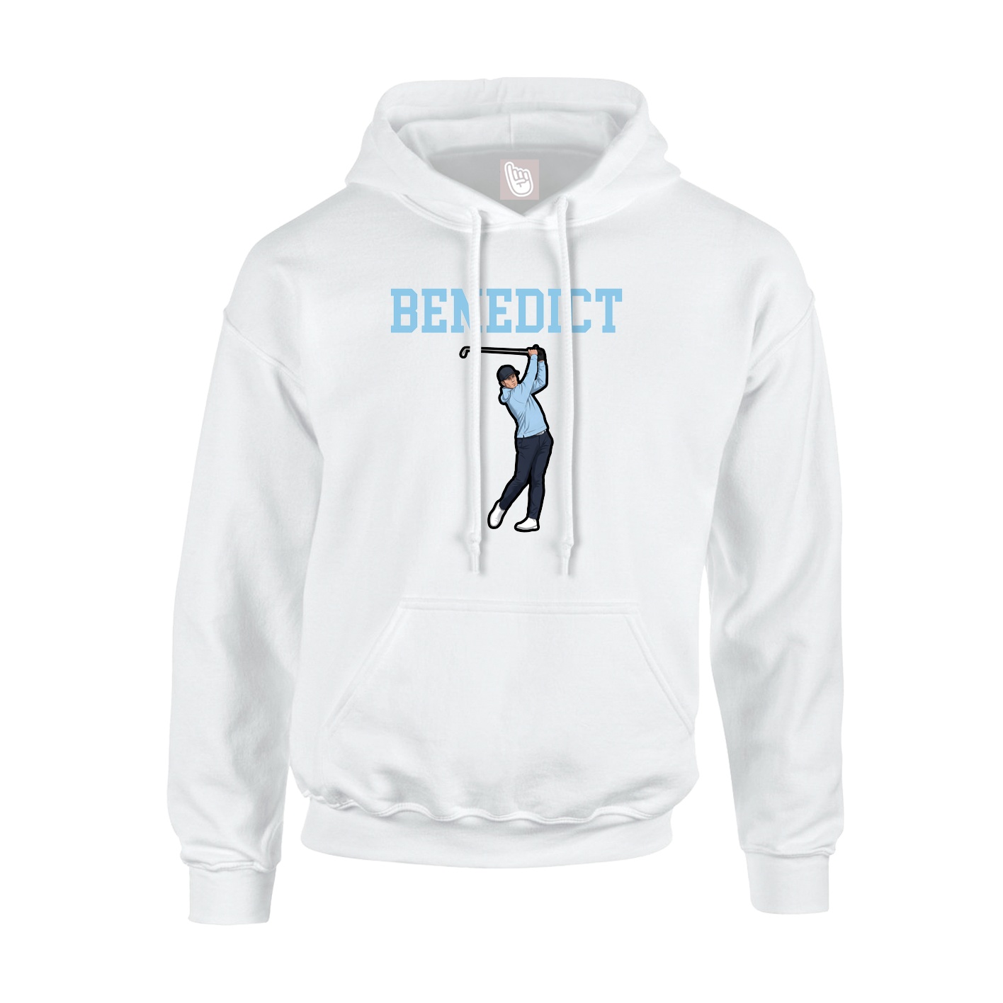 Hoodie — Shirsey in White