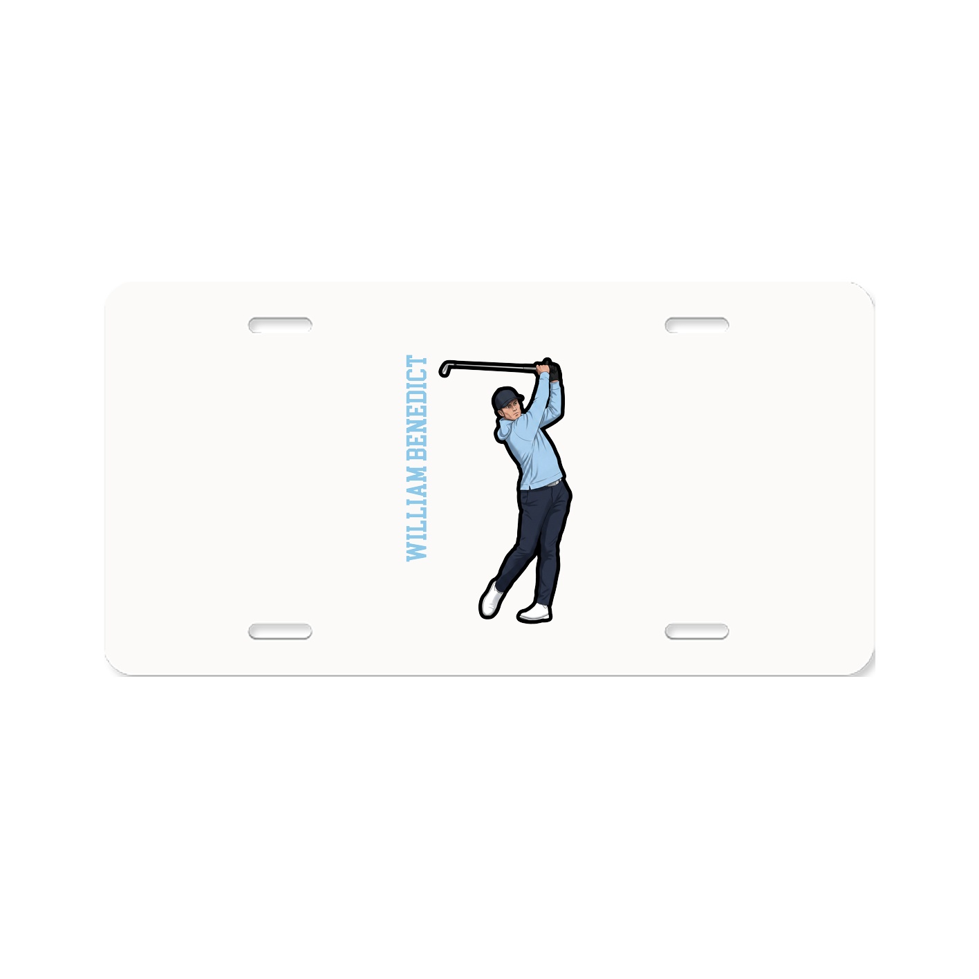 Aluminum License Plate