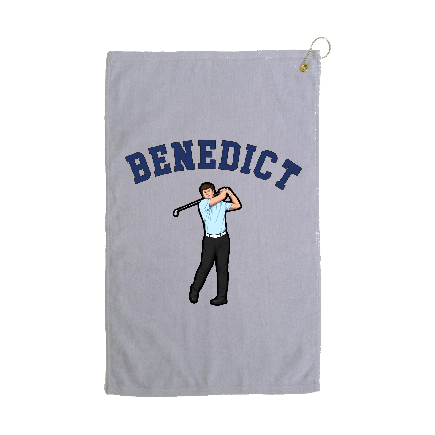 Golf Towel — Shirsey Arch in Grey