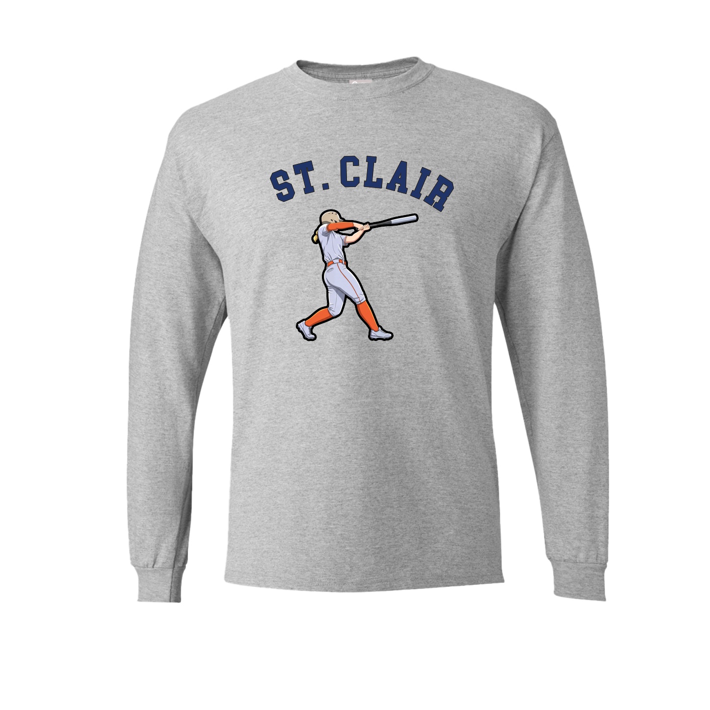Long Sleeve Tee — Shirsey Arch in Grey