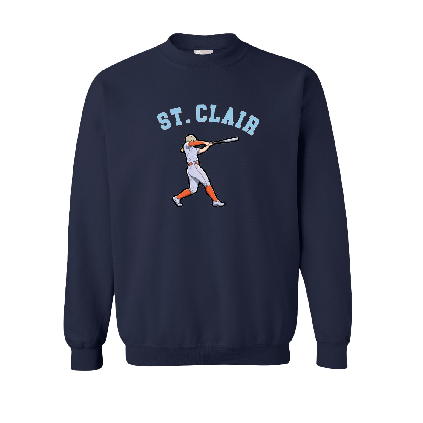 Fleece Crew — Shirsey Arch in Navy