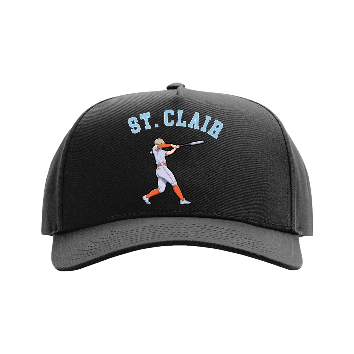 Full Fabric Five-Panel Champ Cap