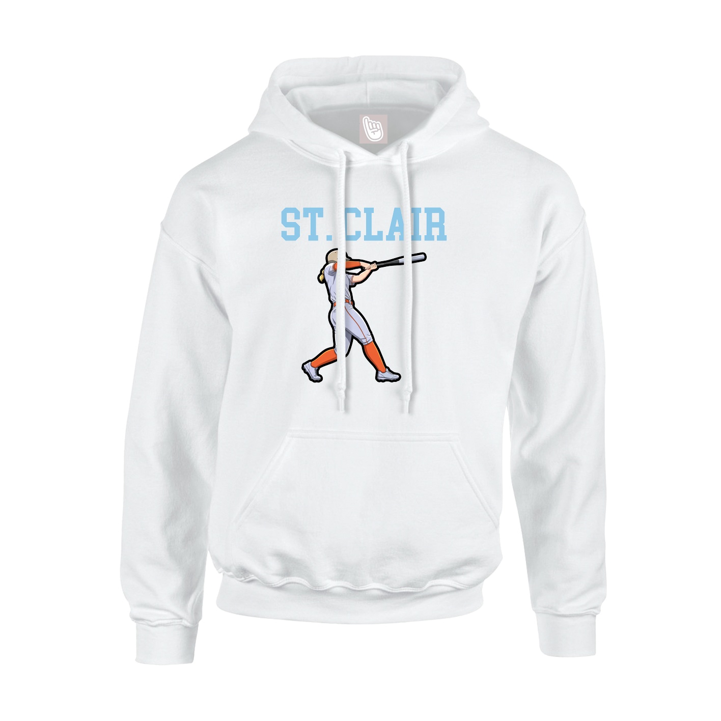 Hoodie — Shirsey in White