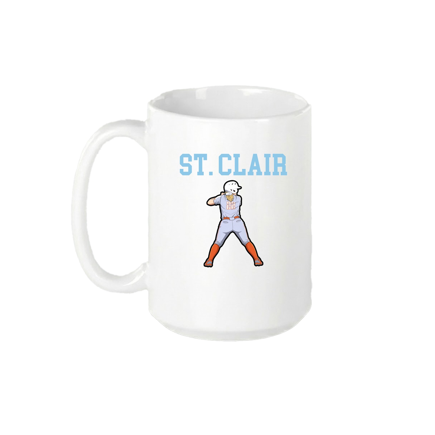 15oz Coffee Mug — Shirsey in White