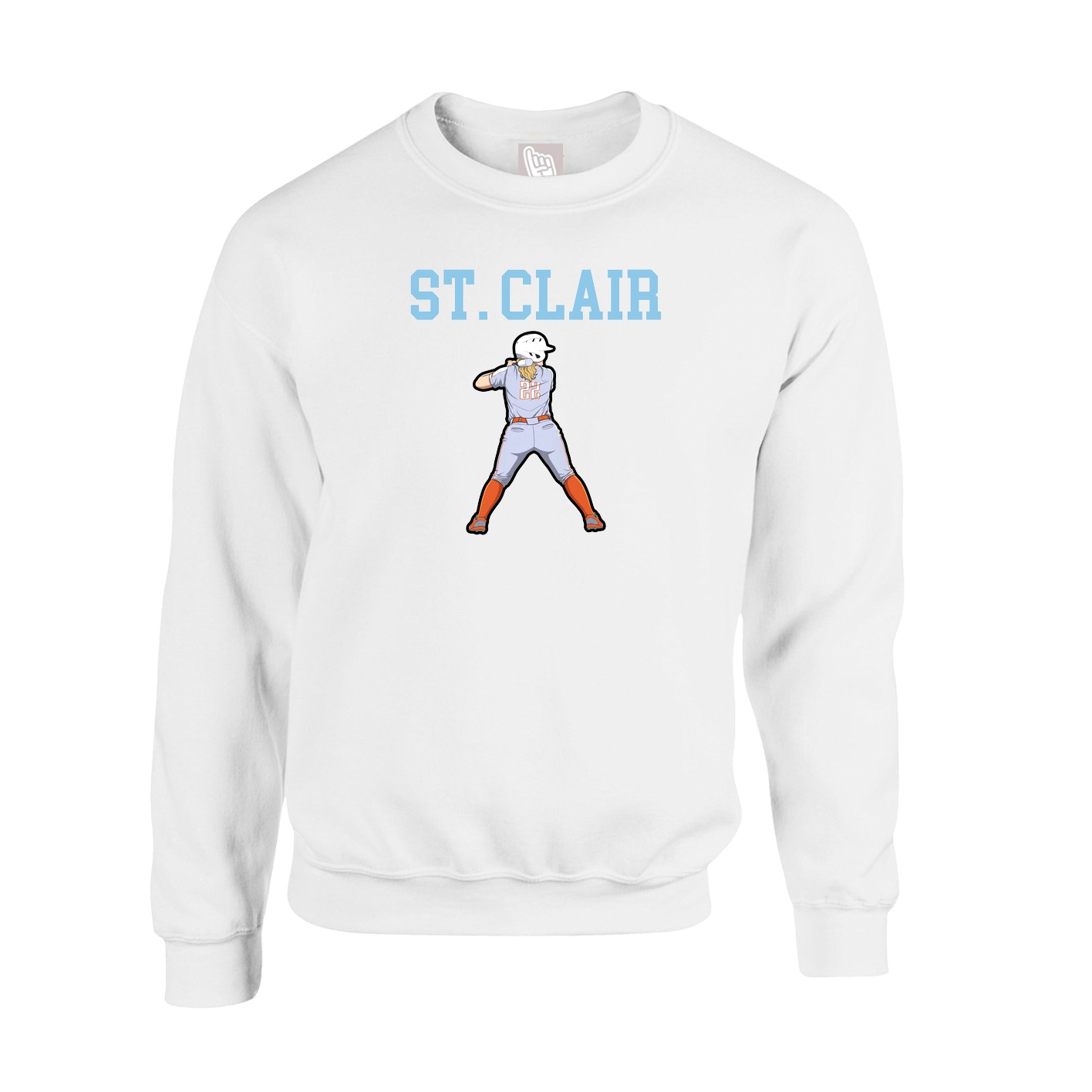 Fleece Crew — Shirsey in White