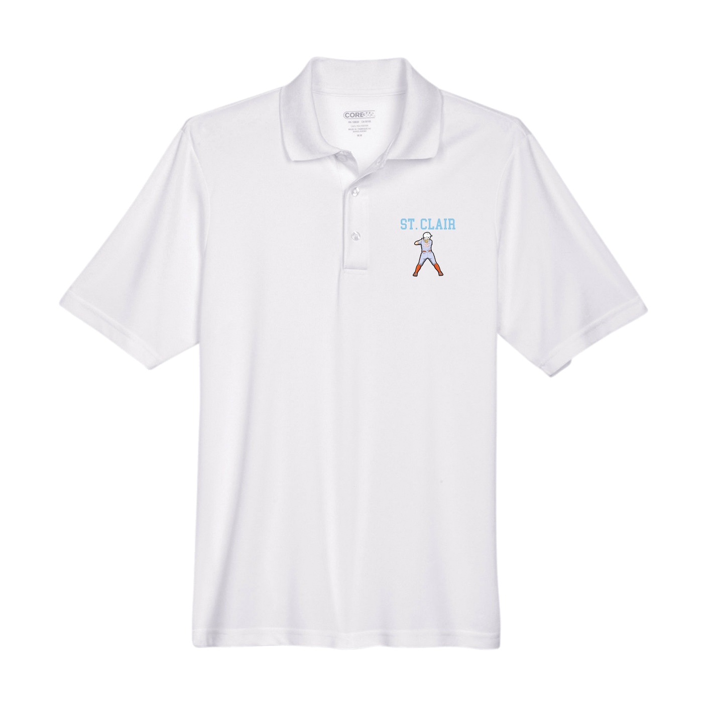 Performance Polo — Shirsey in White