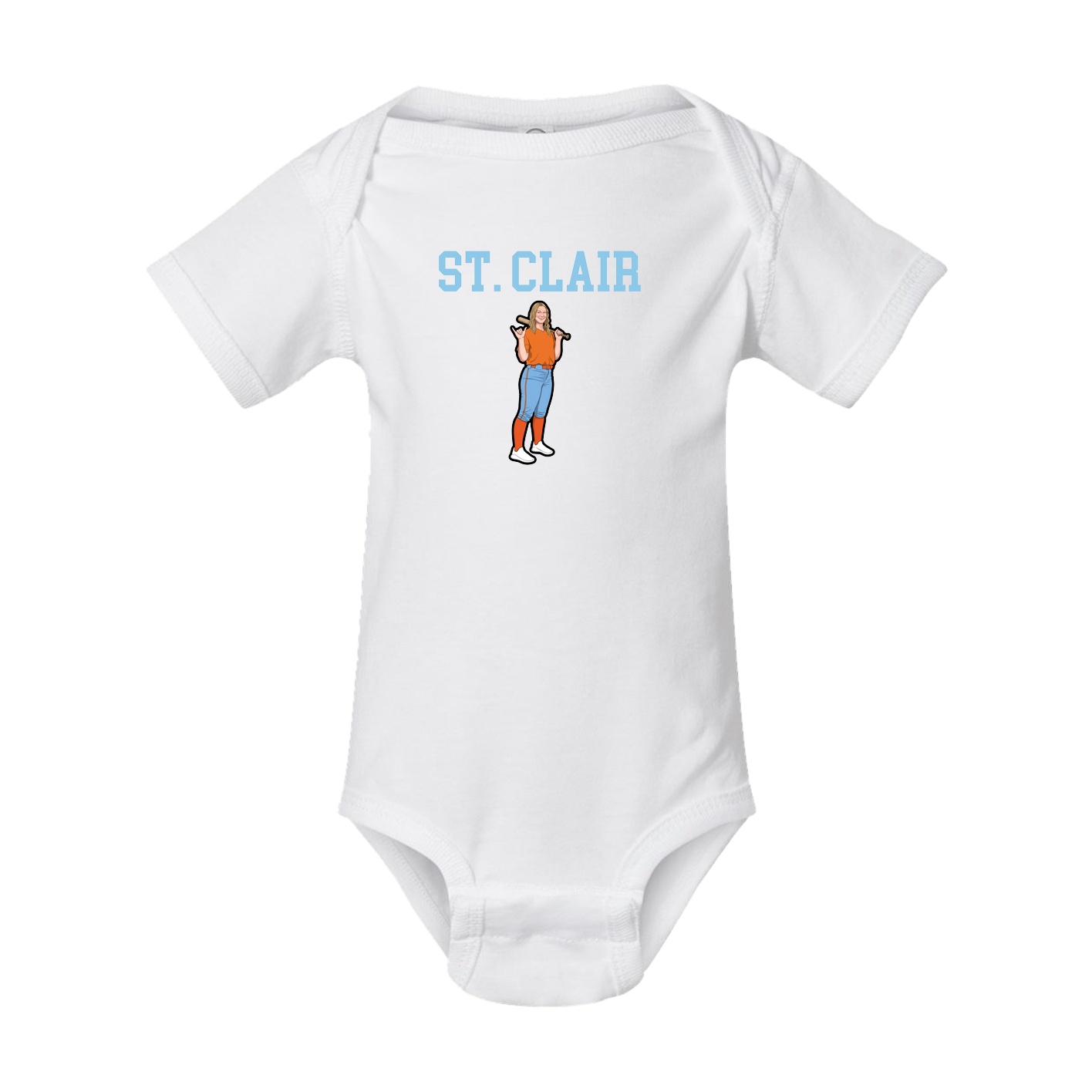 Baby Onesie — Shirsey in White