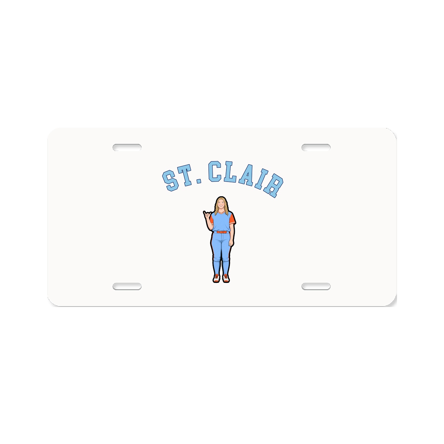 License Plate — Shirsey Arch in Classic