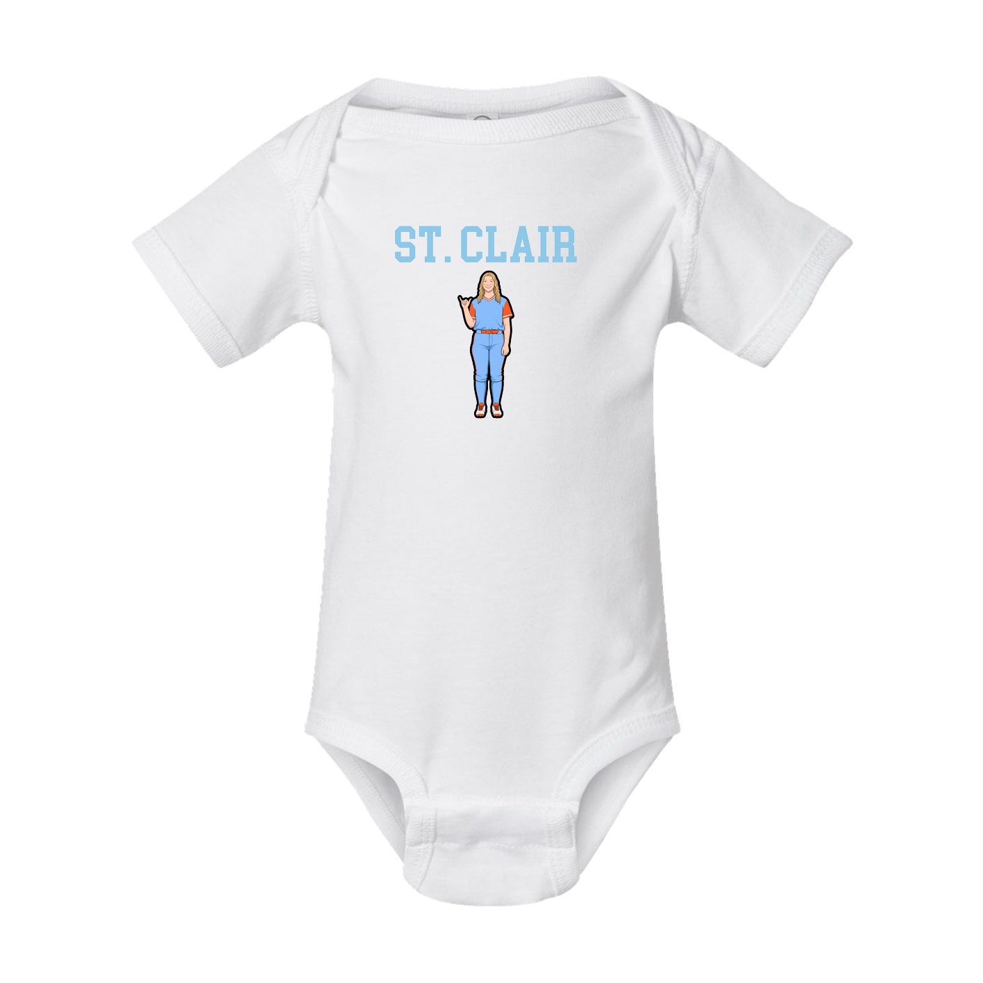 Baby Onesie — Shirsey in White