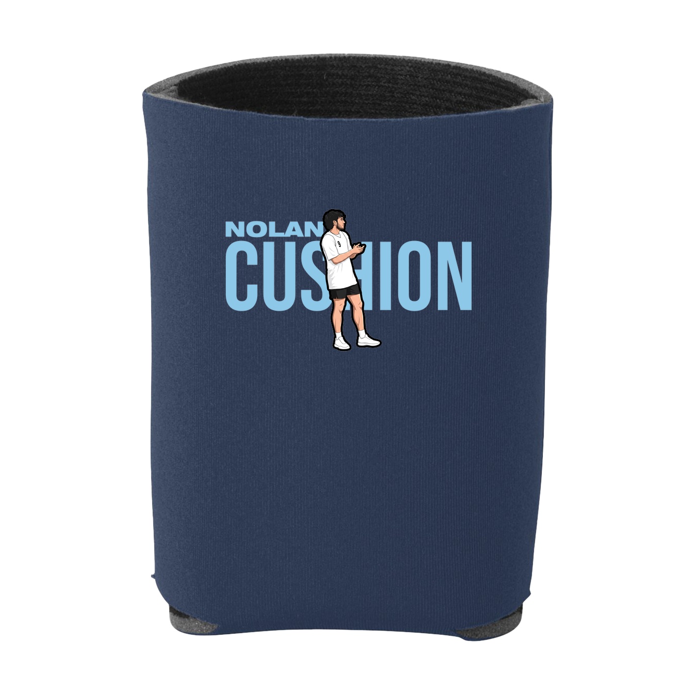 Can Holder — Player Name in Navy