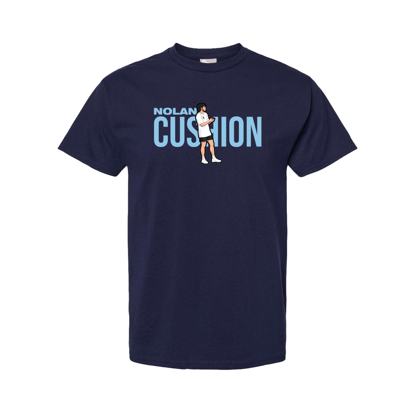Youth Tee — Player Name in Navy