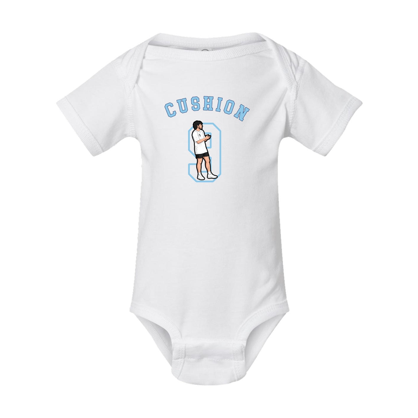 Baby Onesie — Shirsey Arch in White