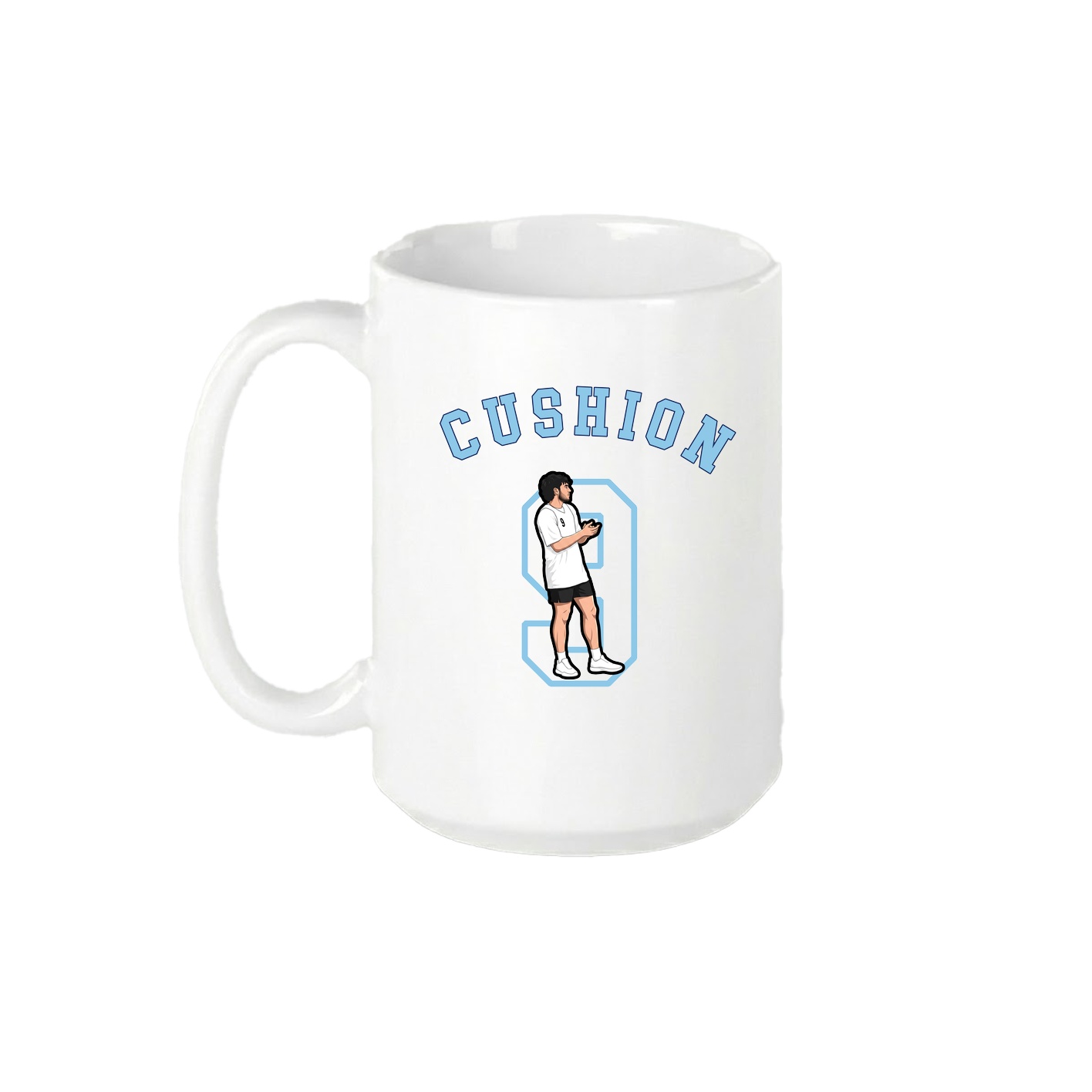 15oz Coffee Mug — Shirsey Arch in White