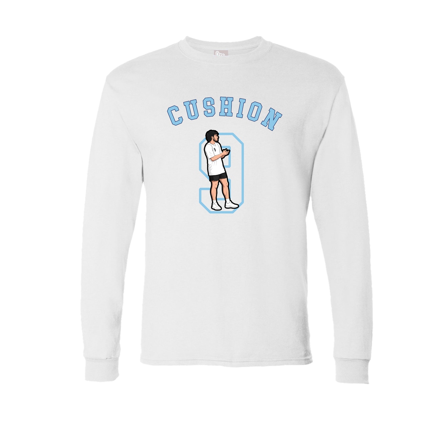 Long Sleeve Tee — Shirsey Arch in White
