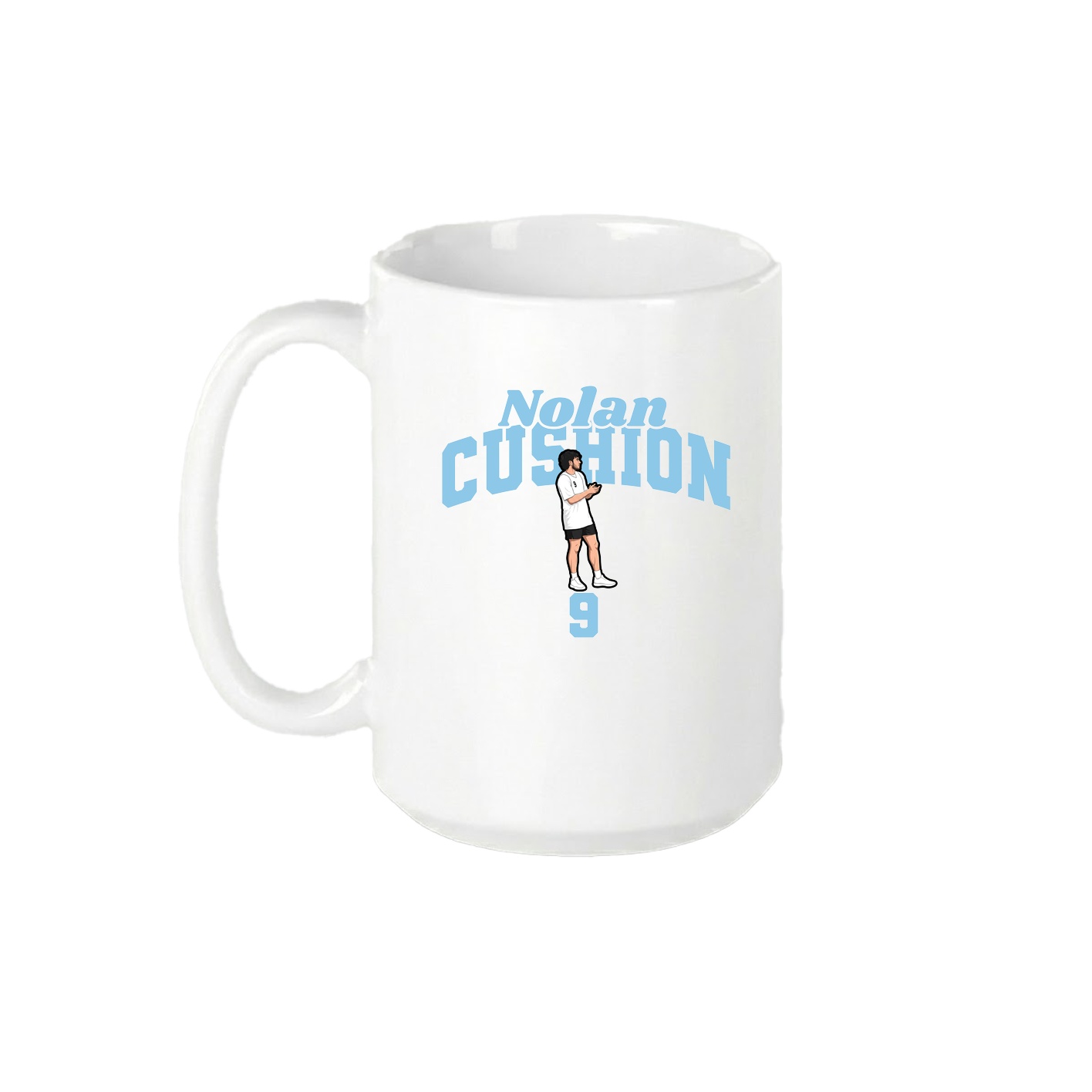 15oz Coffee Mug — Signature Arch in White