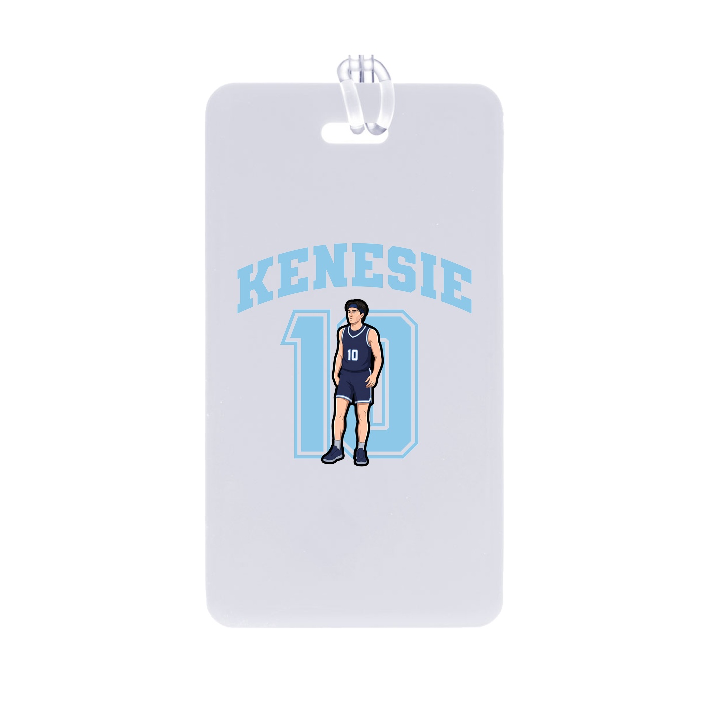 Bag Tag — Number in Classic