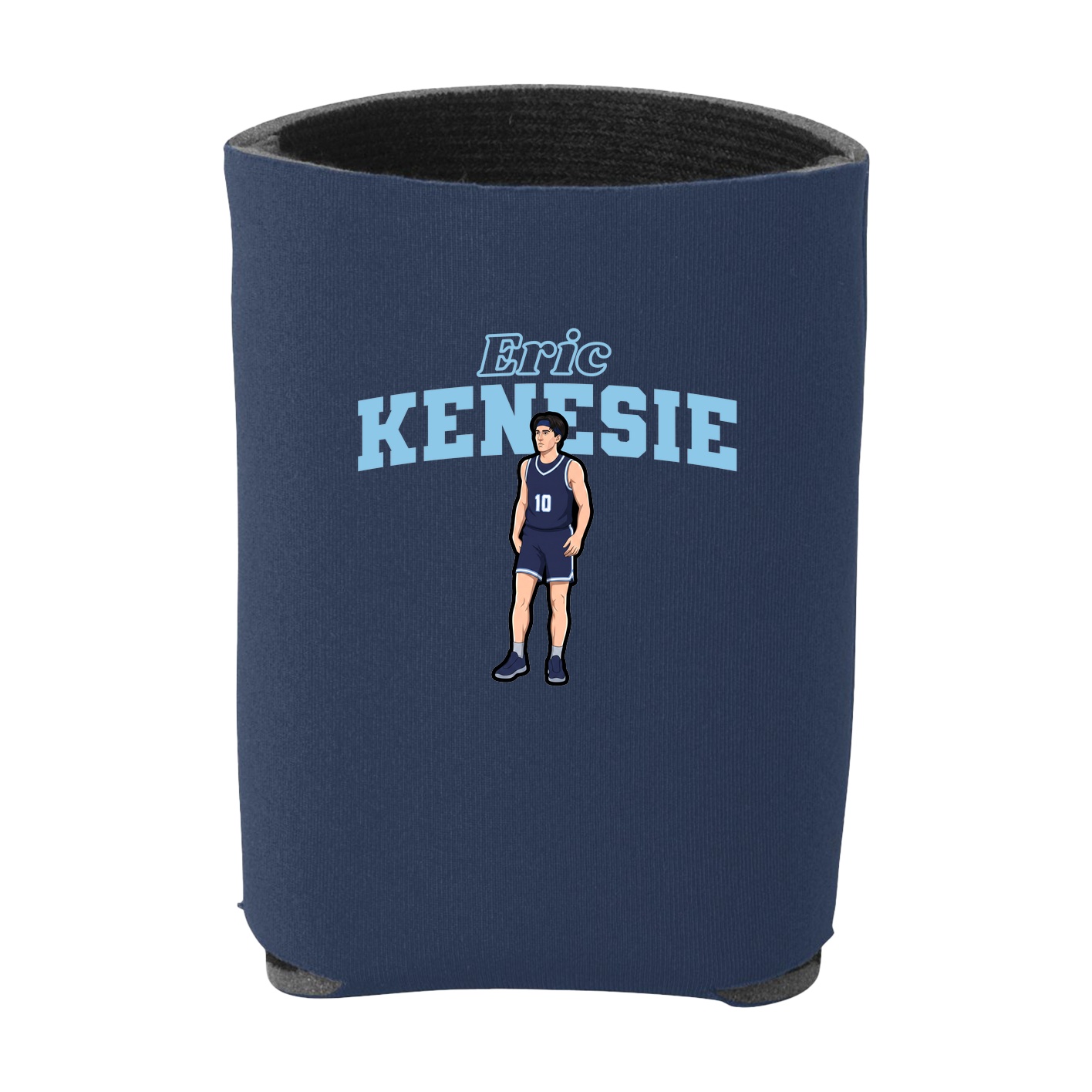 Can Holder — Name Arch in Navy