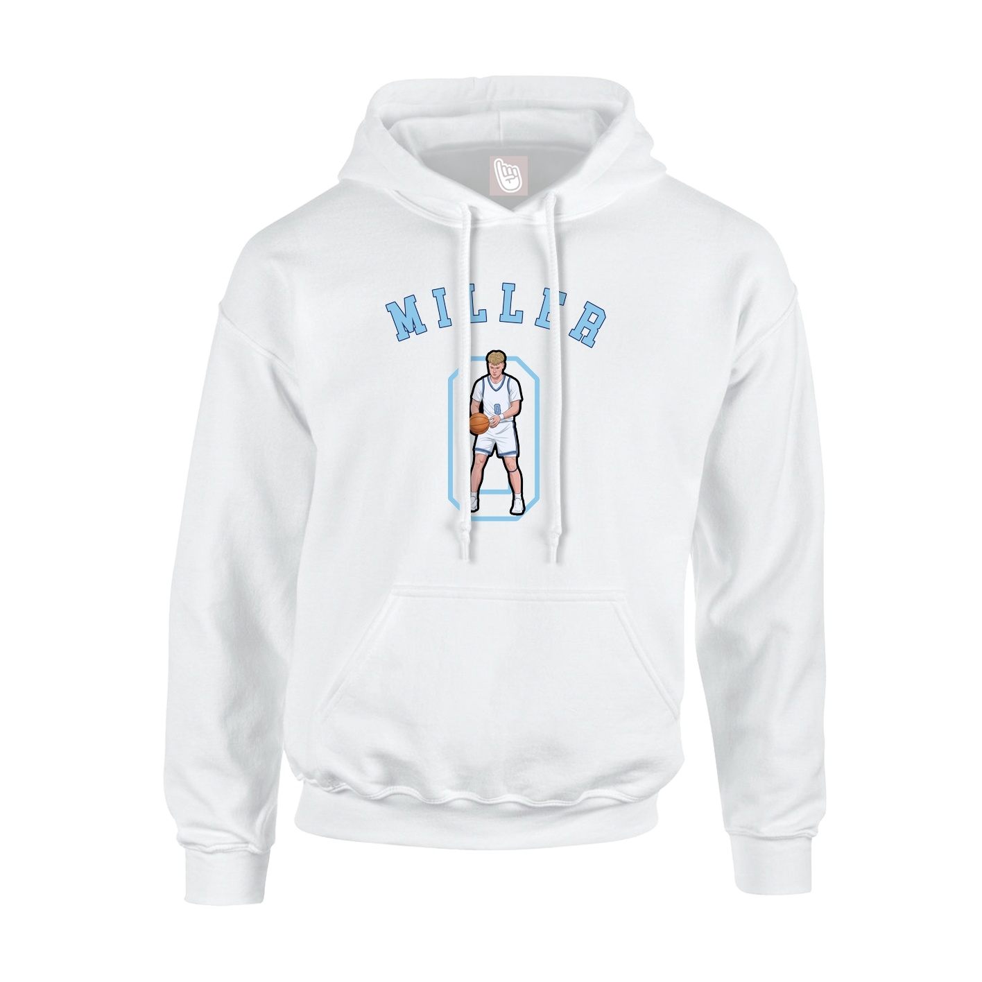 Youth Hoodie — Shirsey Arch in White