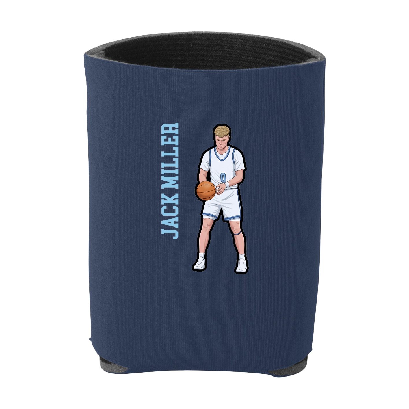 Can Holder — Name Vertical in Navy