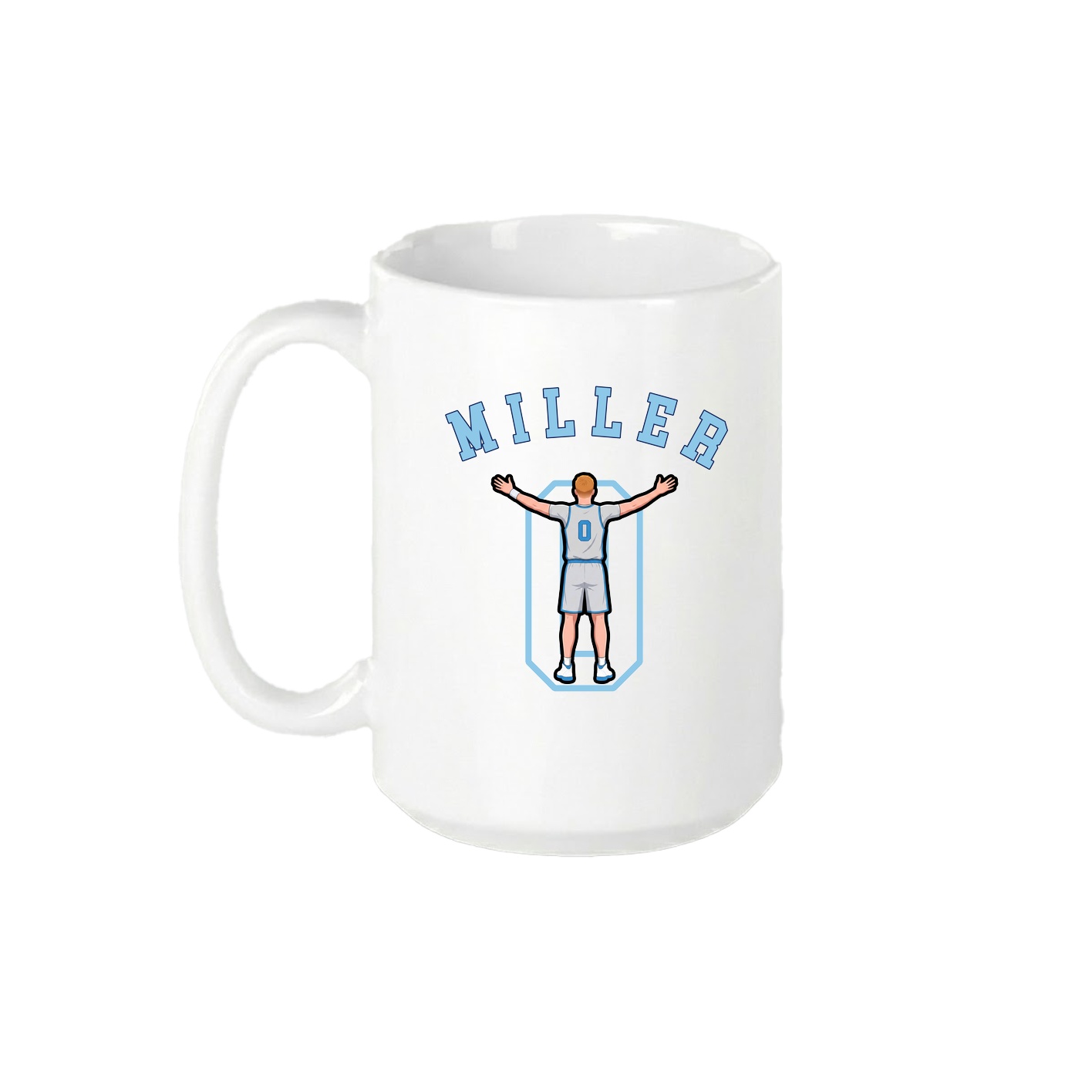 15oz Coffee Mug — Shirsey Arch in White