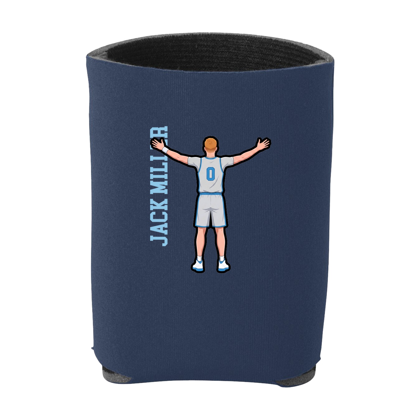 Can Holder — Name Vertical in Navy