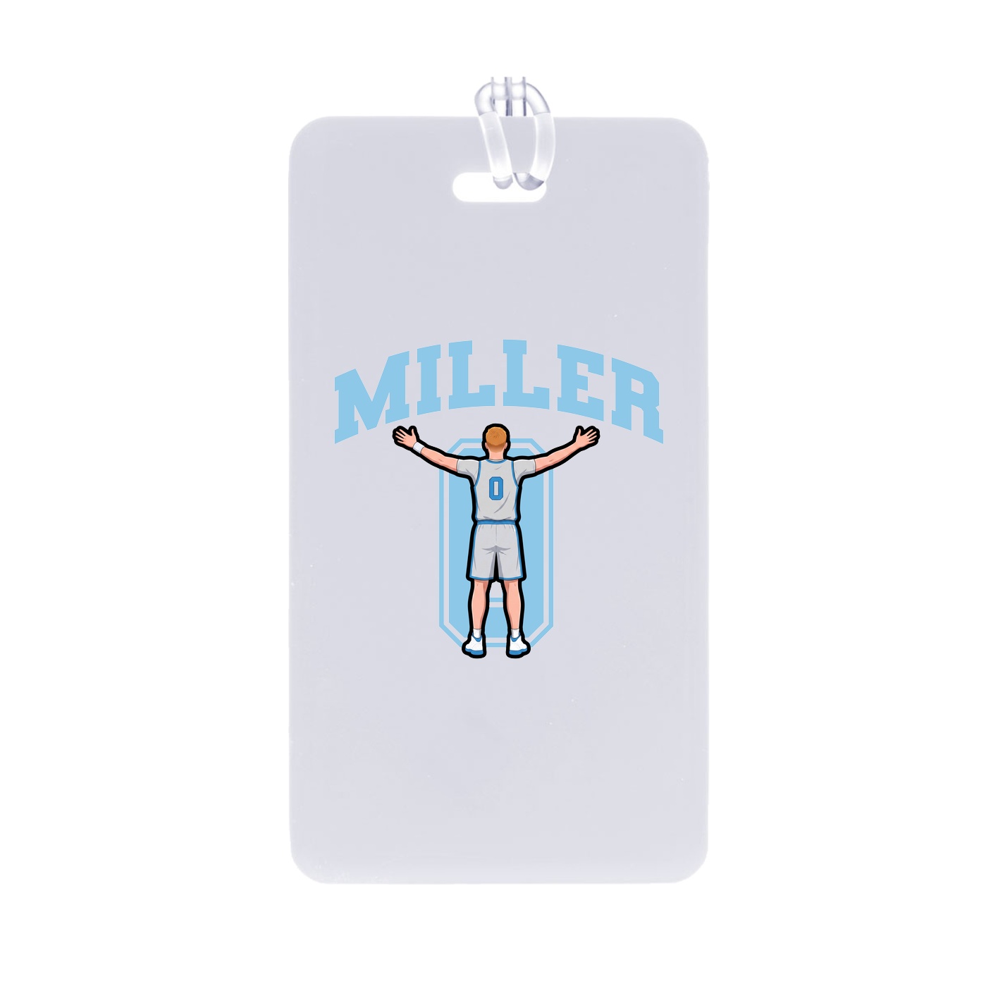 Bag Tag — Number in Classic