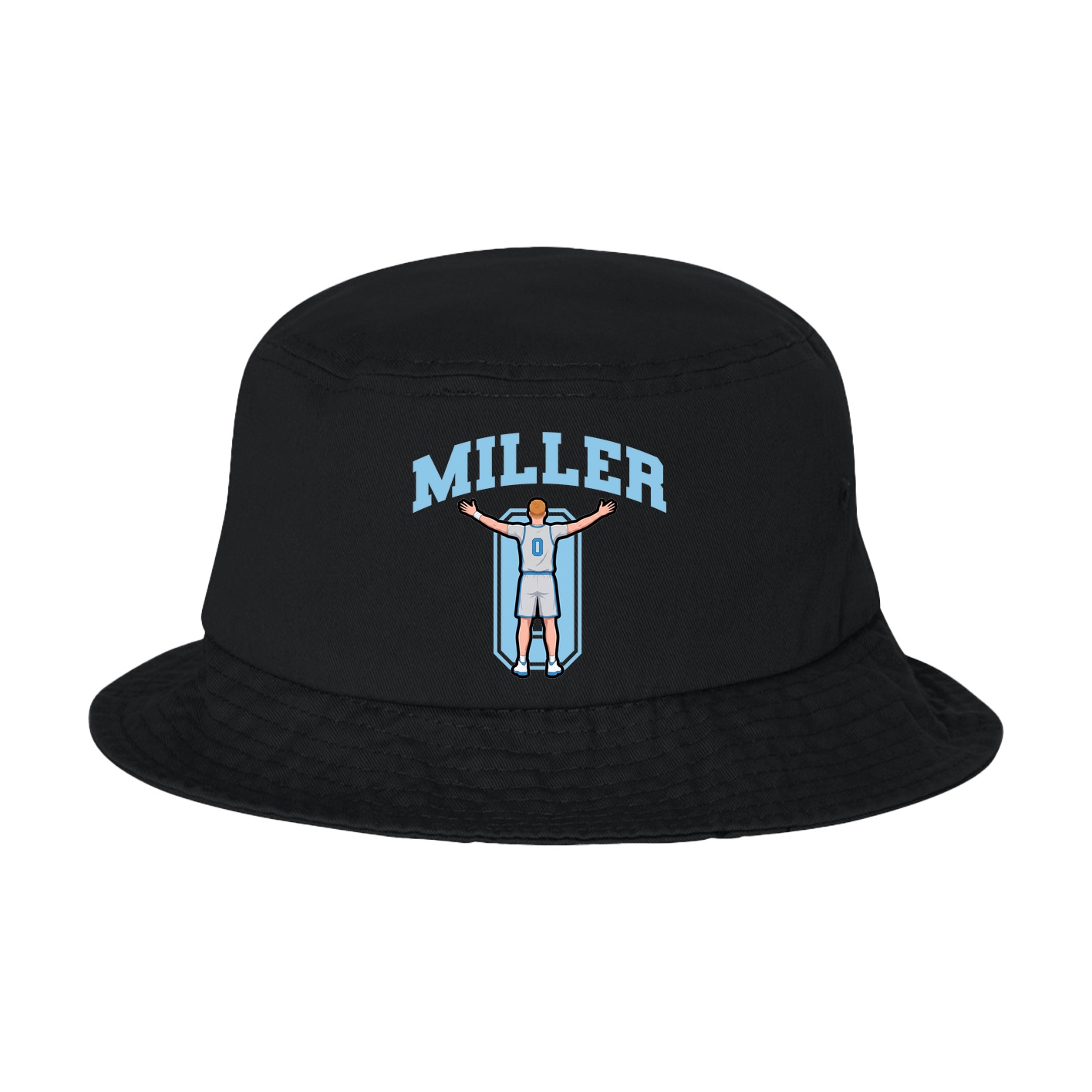 Bucket Cap — Number in Black