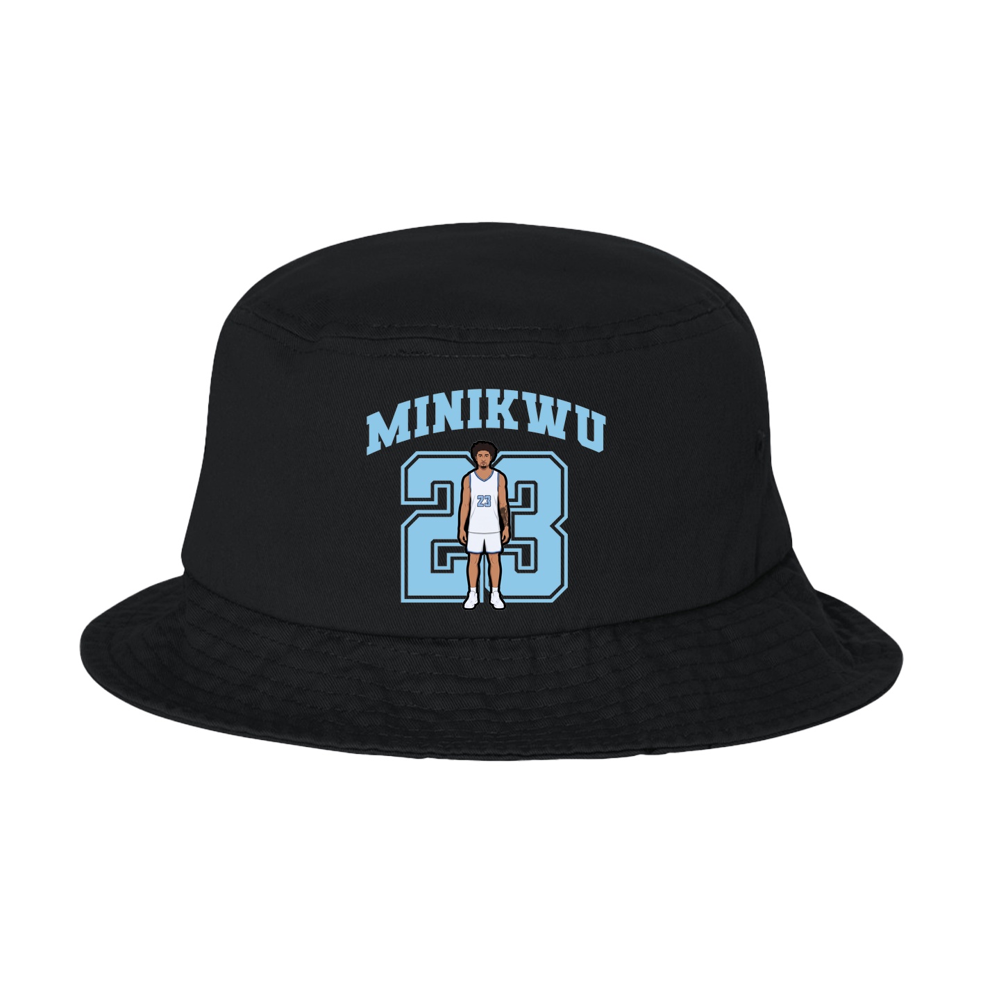 Bucket Cap — Number in Black