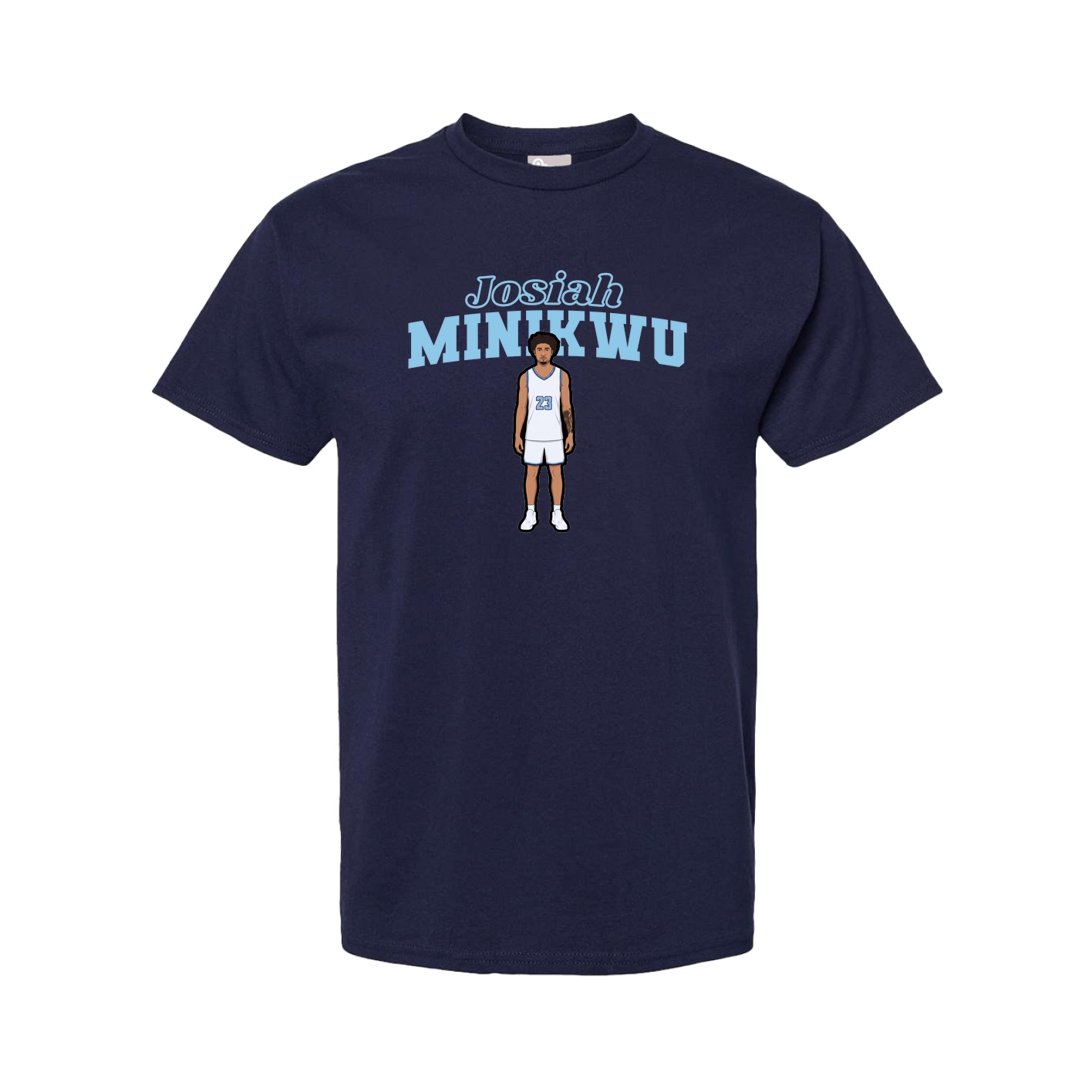 Youth Tee — Name Arch in Navy