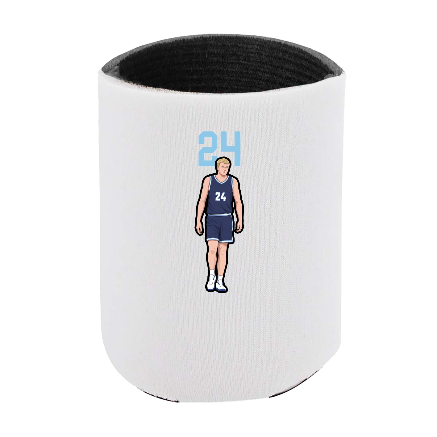 Can Holder — Number Top in White