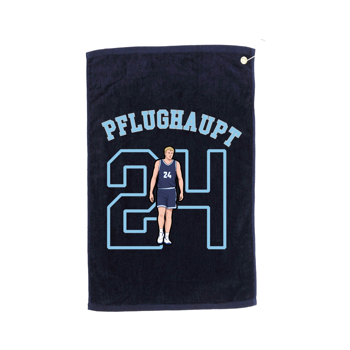 Golf Towel — Shirsey Arch in Navy