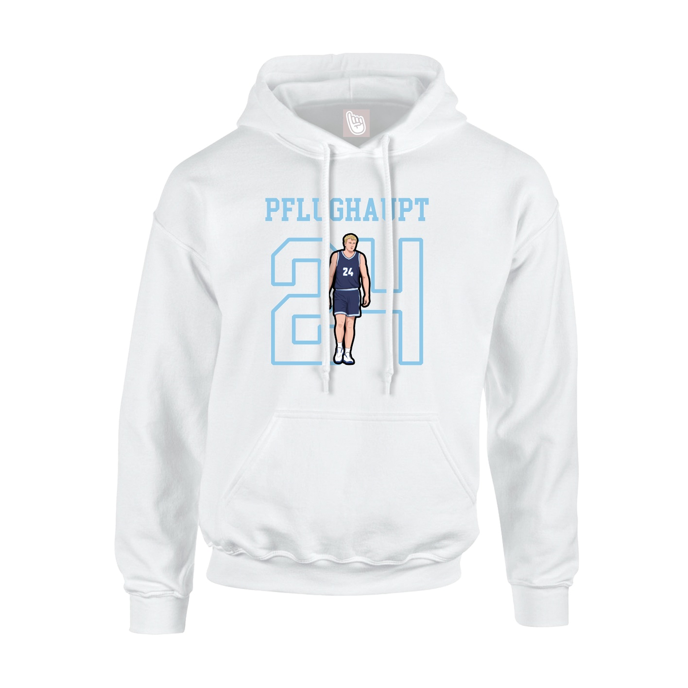 Youth Hoodie — Shirsey in White