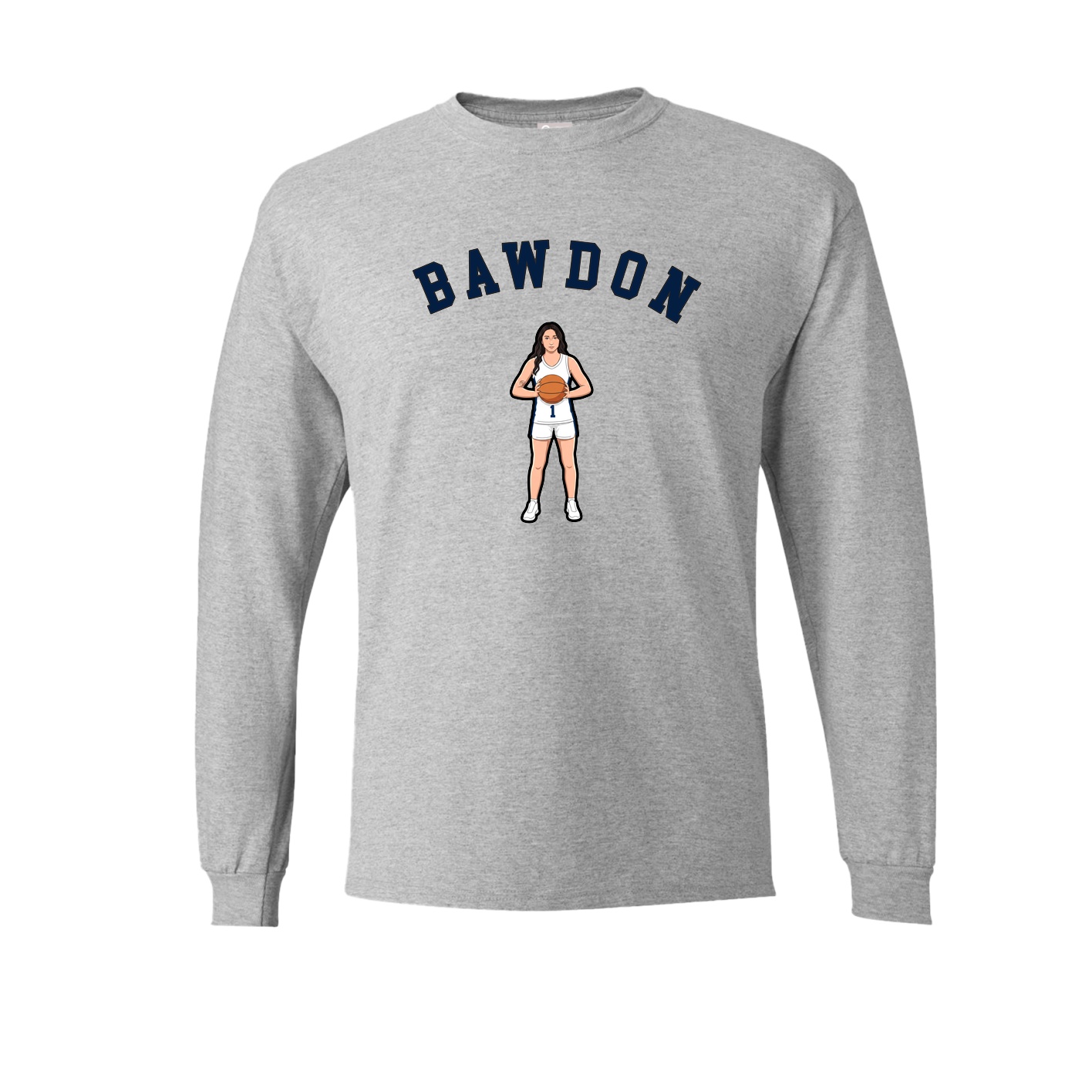 Long Sleeve Tee — Shirsey Arch in Grey