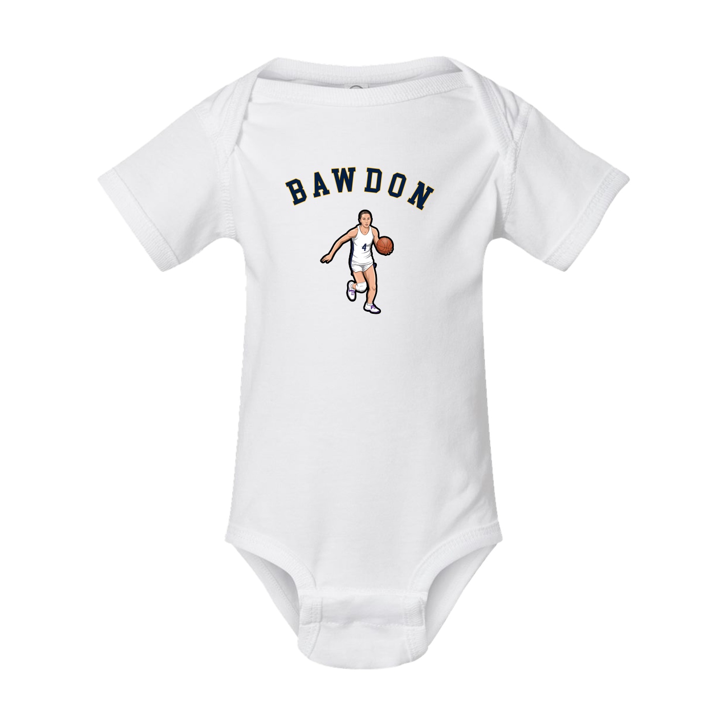 Baby Onesie — Shirsey Arch in White