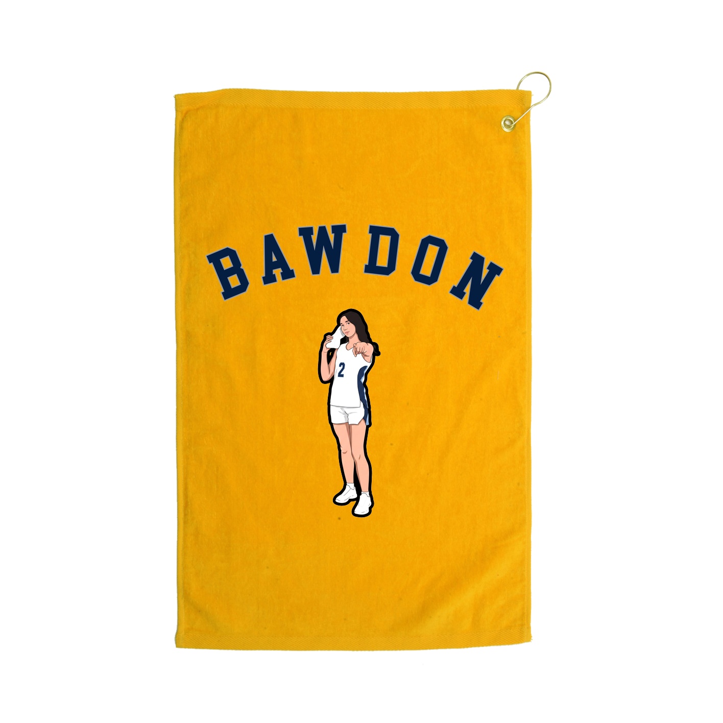 Golf Towel — Shirsey Arch in Gold