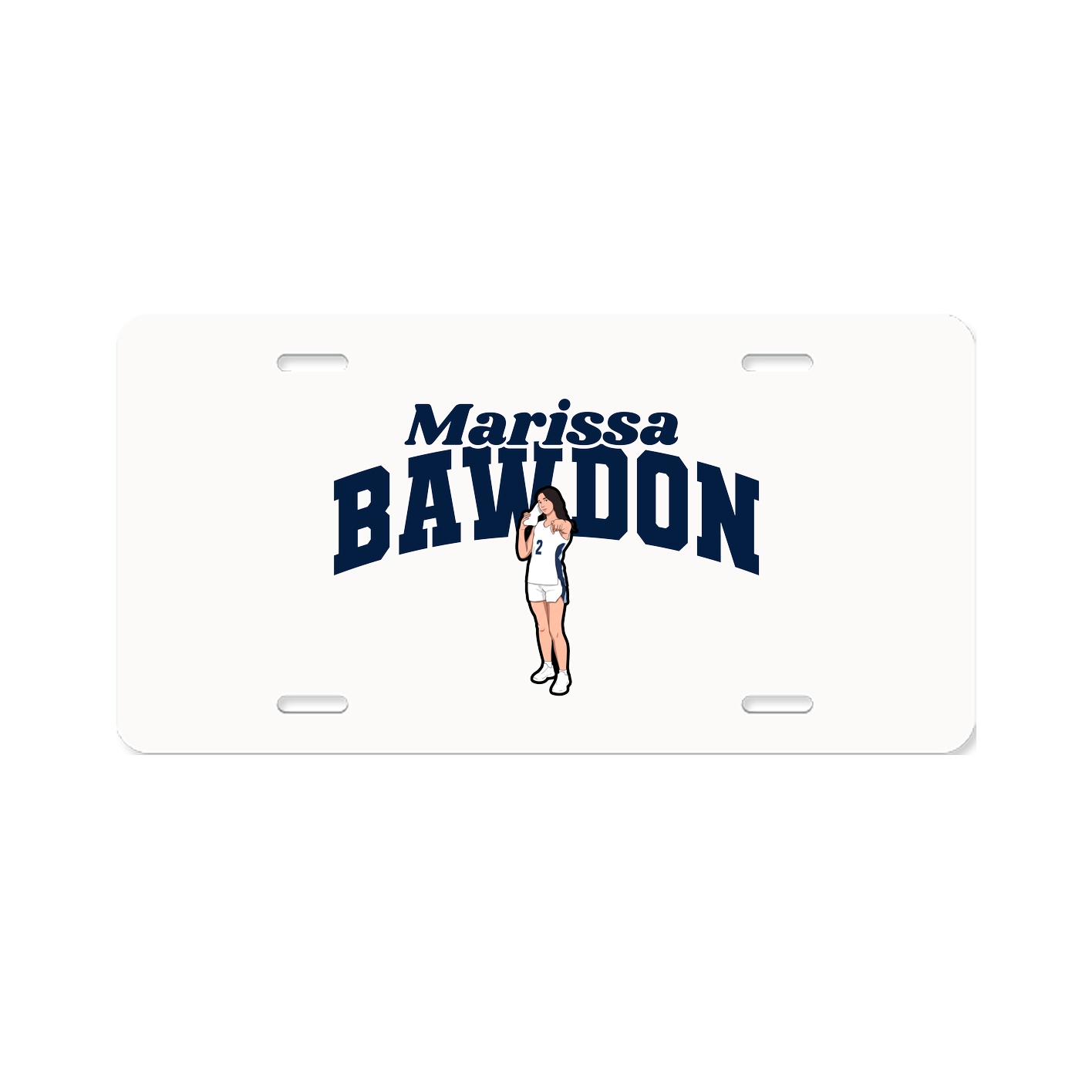 License Plate — Signature Arch in Classic