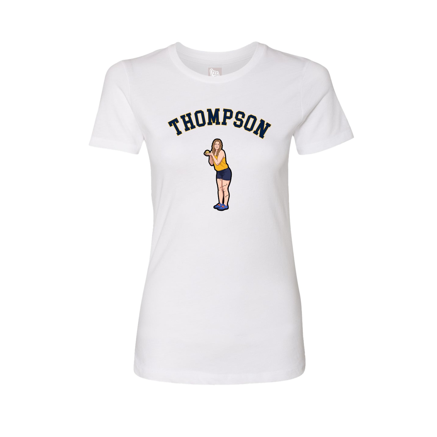 Womens Tee — Shirsey Arch in White