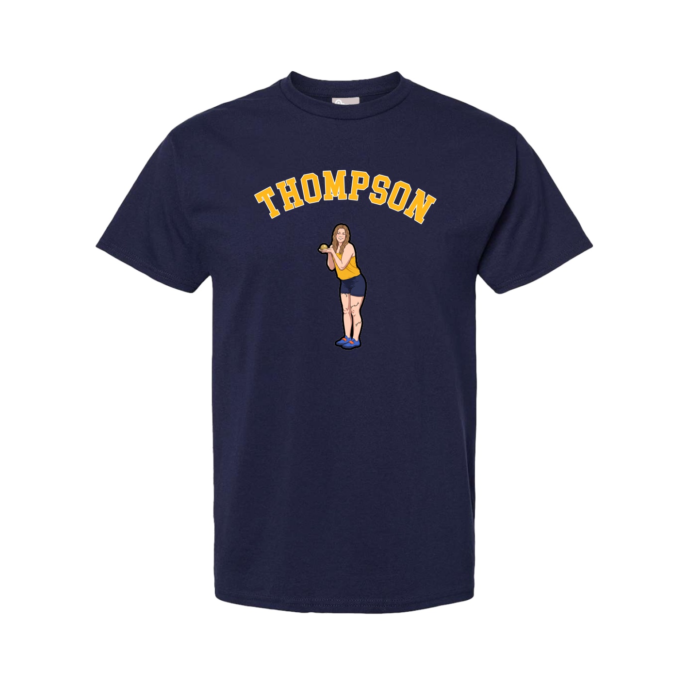 Youth Tee — Shirsey Arch in Navy