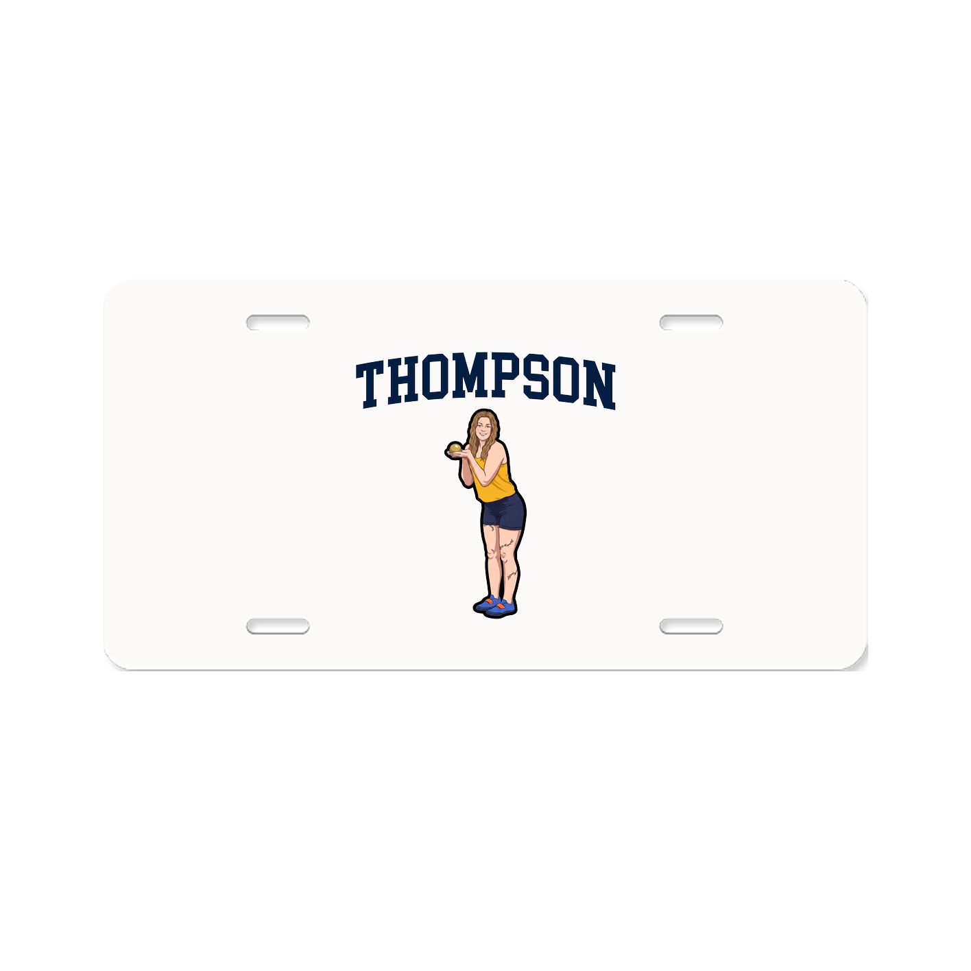 License Plate — Shirsey in Classic