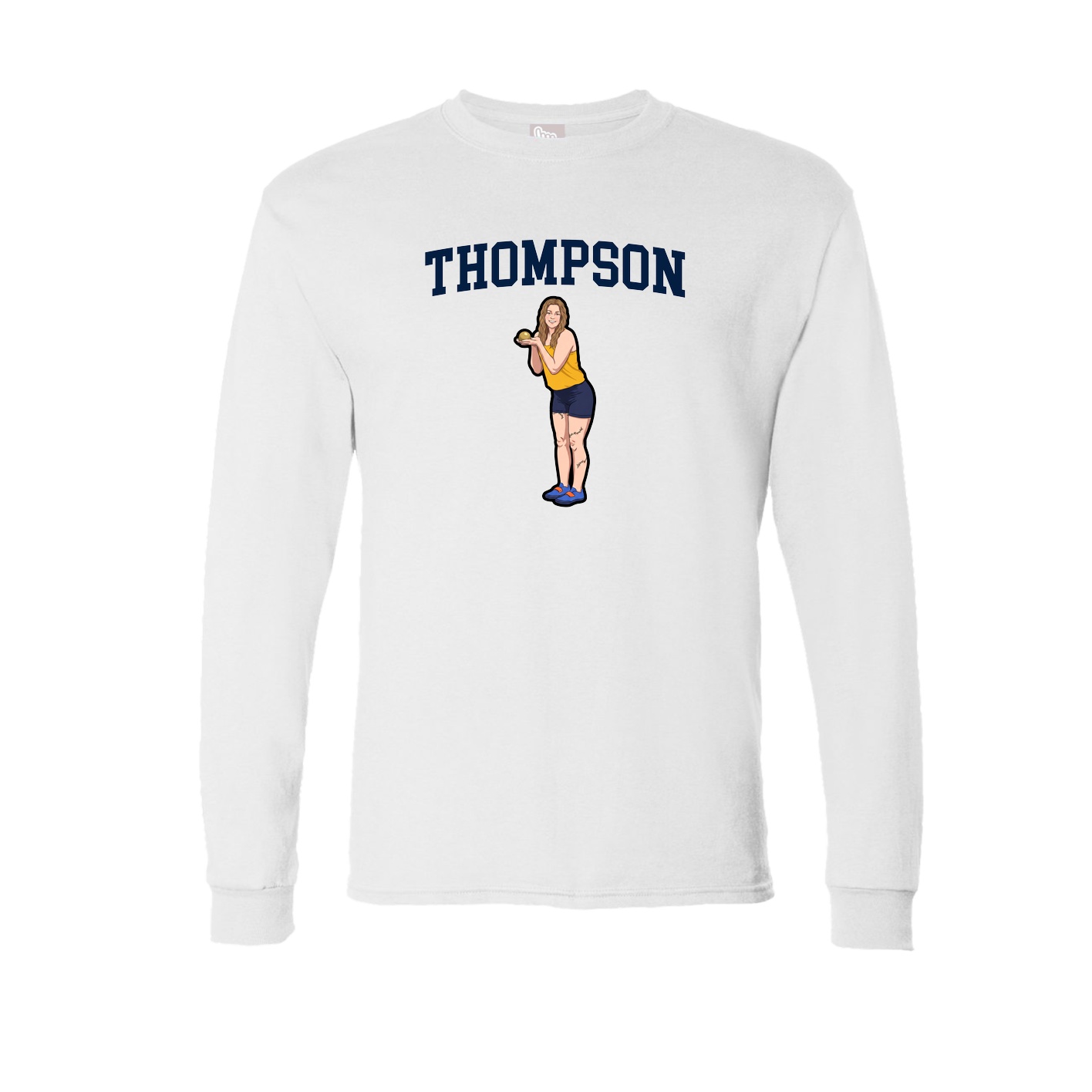 Long Sleeve Tee — Shirsey in White