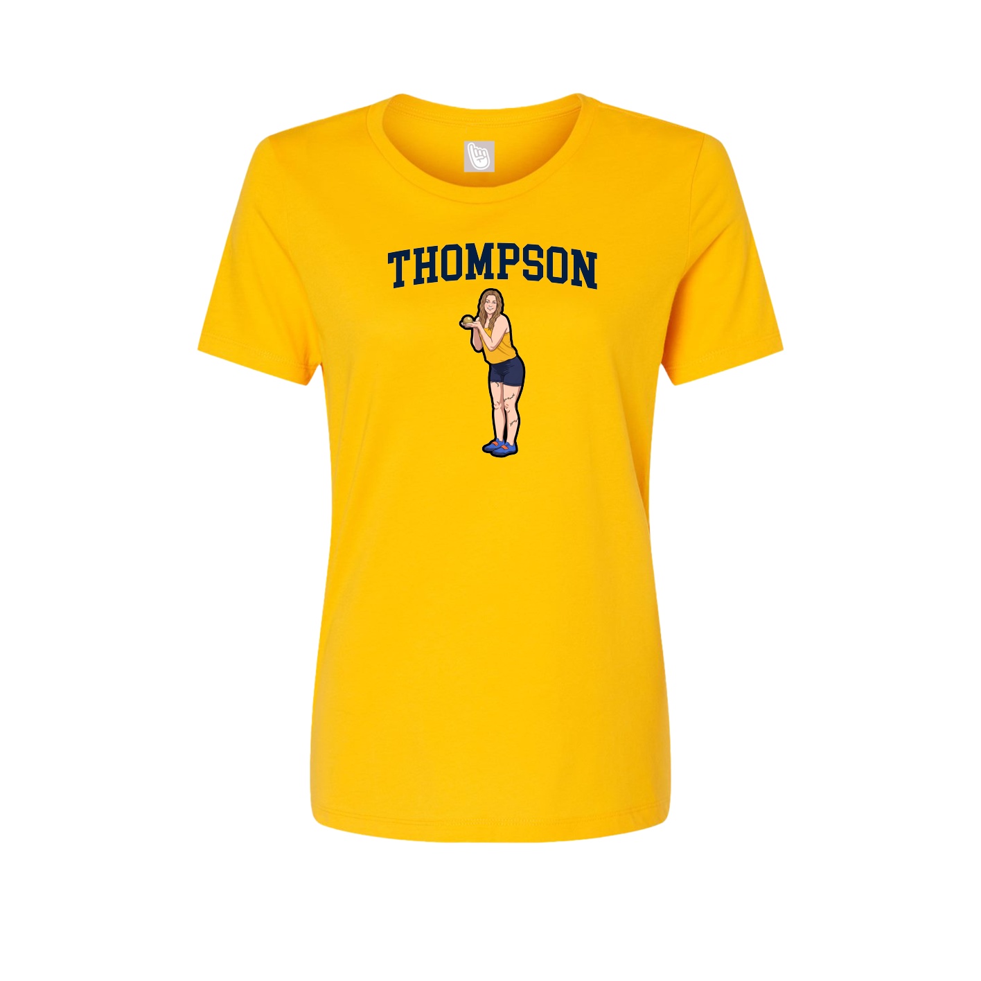 Womens Tee — Shirsey in Gold